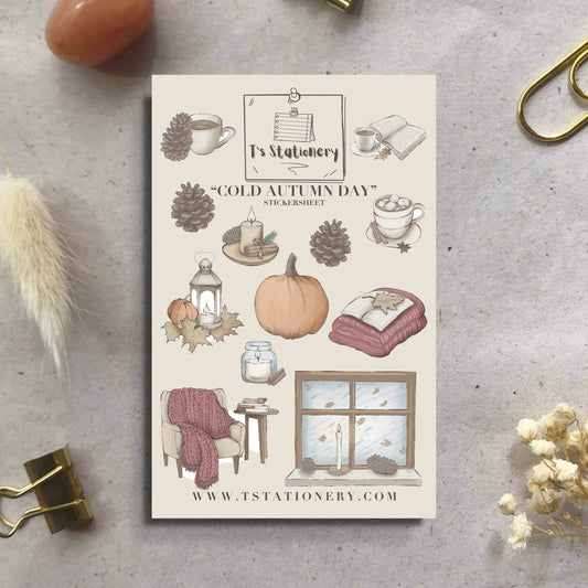 T's Stationery - „Koude herfstdag” - The Dreamer's Bookshop.