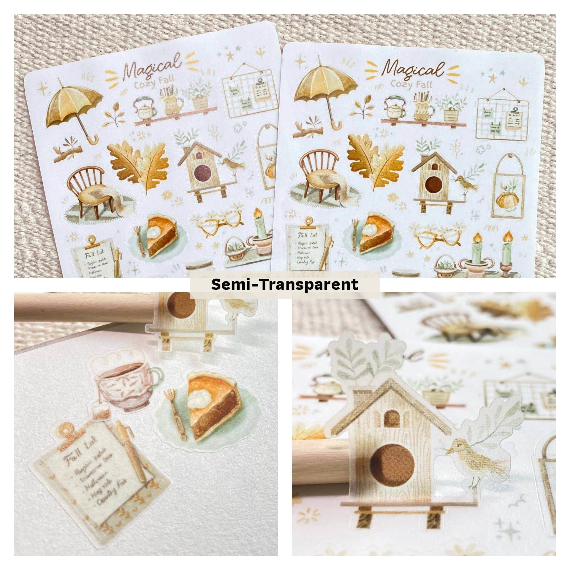 LETTOOn - Stickervel - Magical Cosy Fall - The Dreamer's Bookshop.