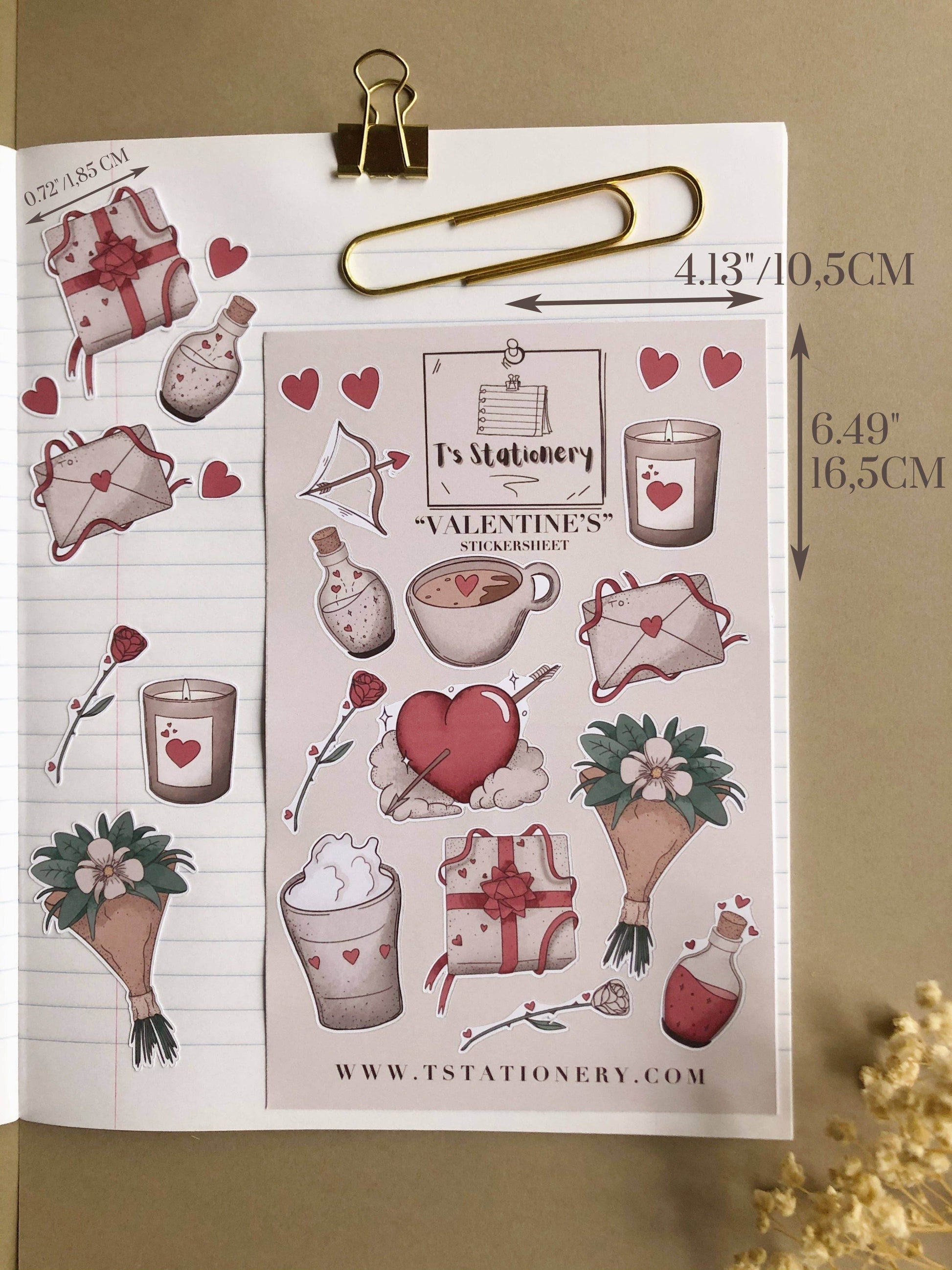 T's Stationery - „Valentijn” - The Dreamer's Bookshop.