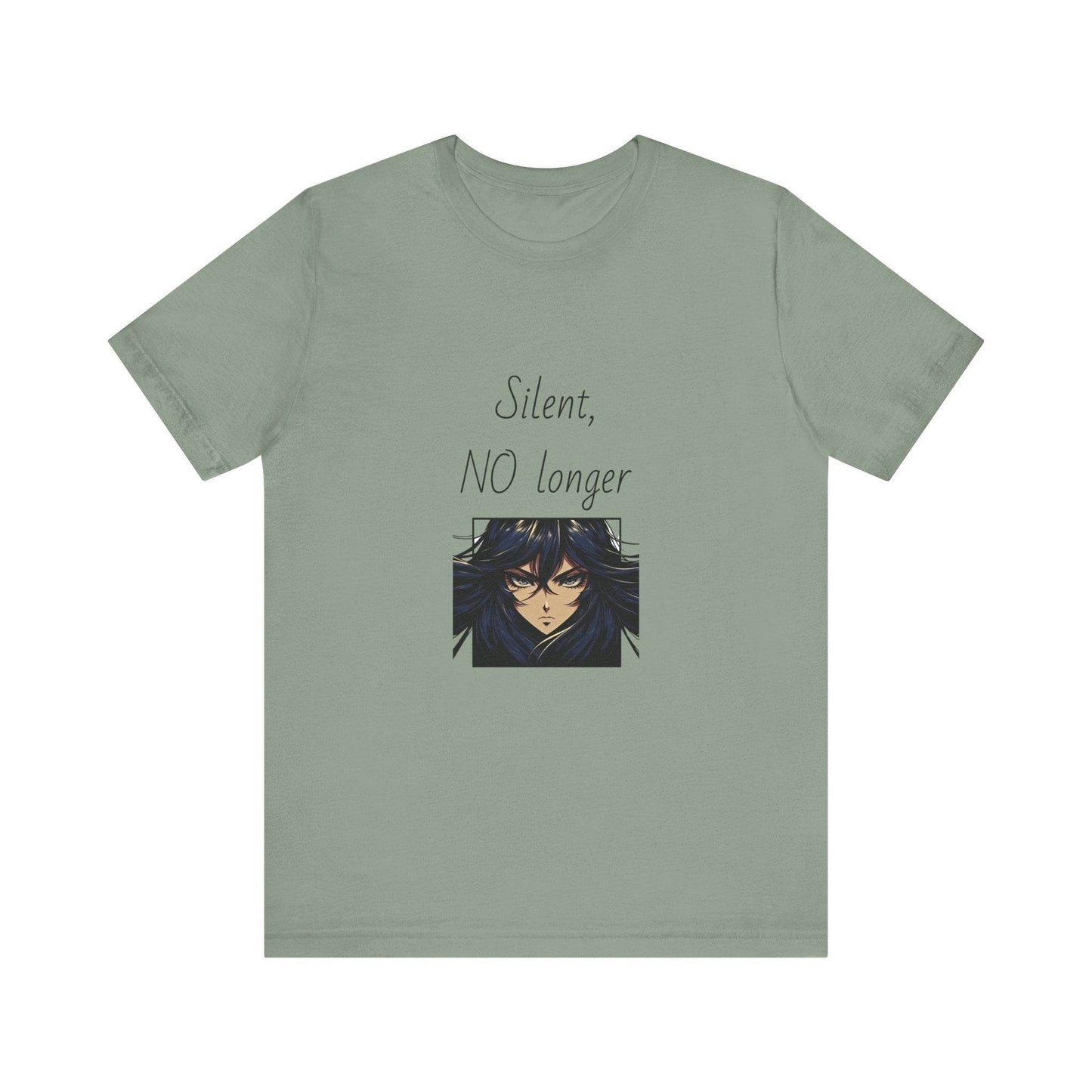 Fierce Survivor Unisex Short Sleeve Tee - Silent, NO longer - The Dreamer's Bookshop.