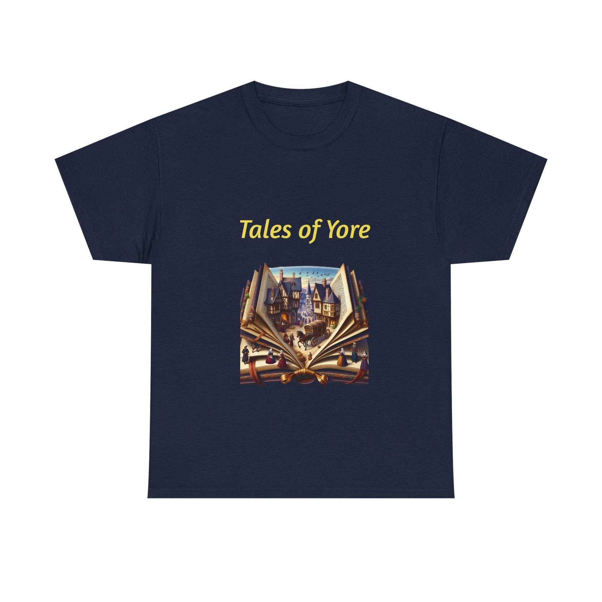 Tales of Yore - Unisex Heavy Cotton Tee - Historical Books - The Dreamer's Bookshop.