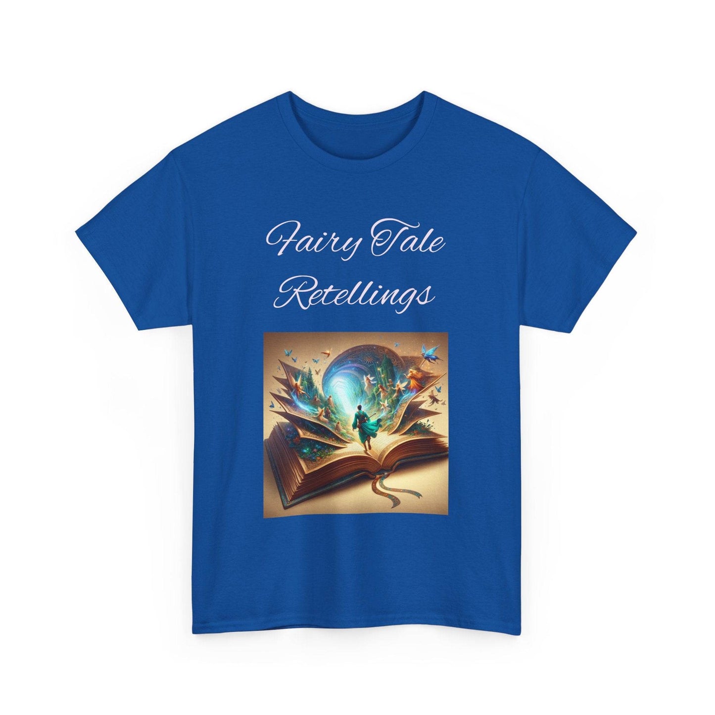 Fiction - Unisex Heavy Cotton Tee - Fairy Tale Retellings - The Dreamer's Bookshop.