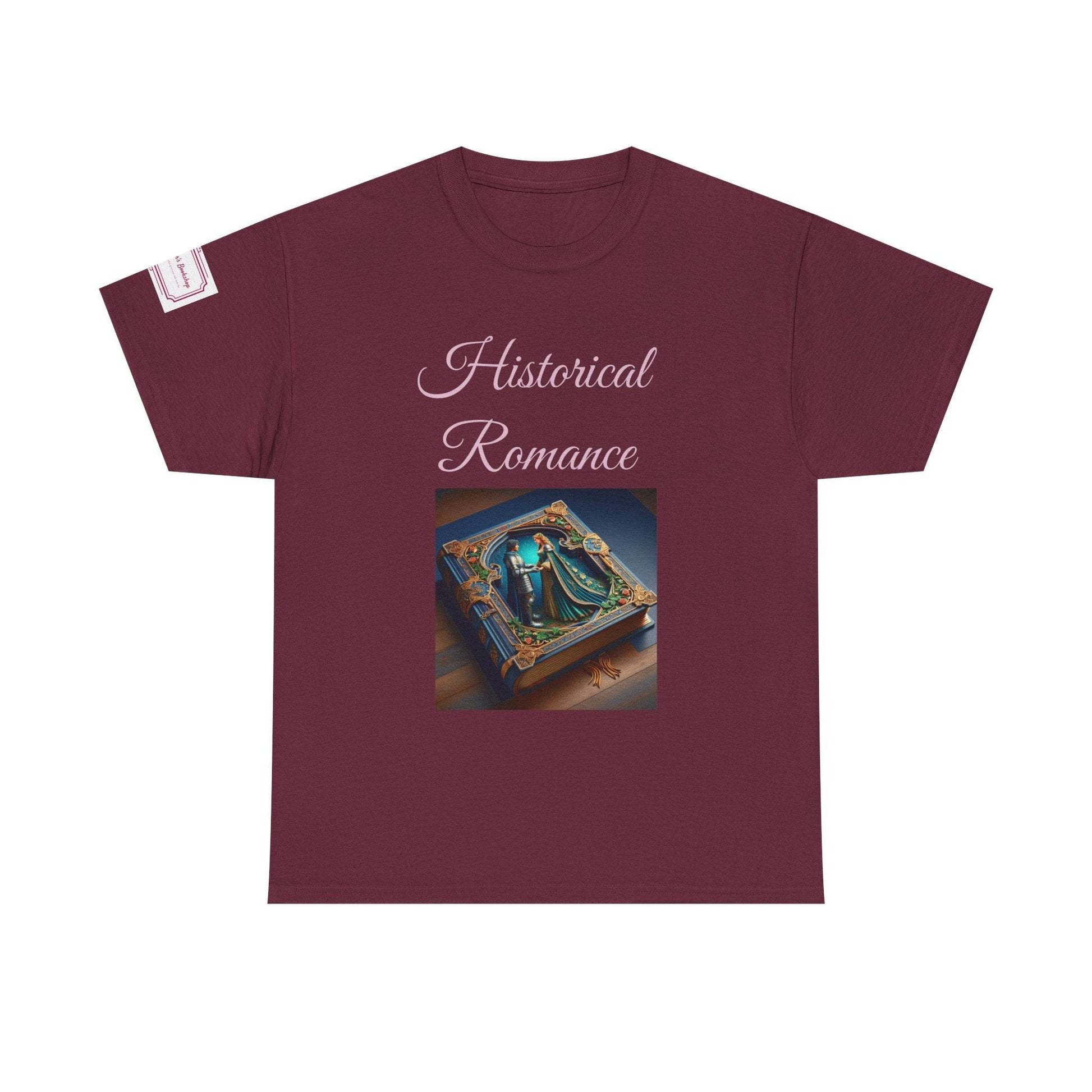 Fiction - Graphic Unisex Heavy Cotton Tee - Historical Romance - The Dreamer's Bookshop.