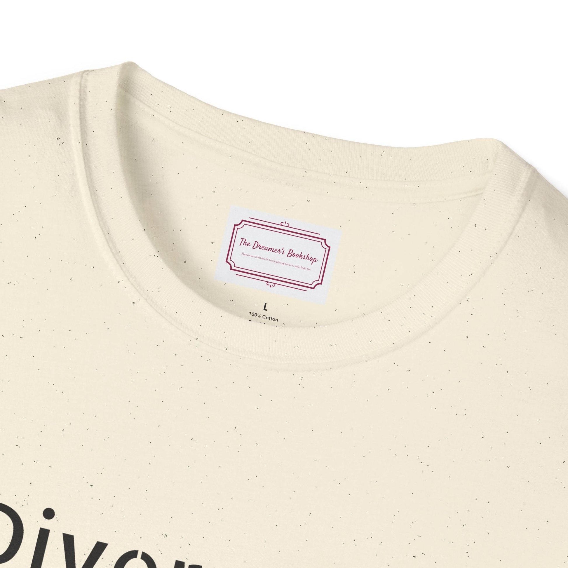 Divergent Neurodivergent T-Shirt - Unisex Softstyle Tee for Acceptance and Awareness - The Dreamer's Bookshop.