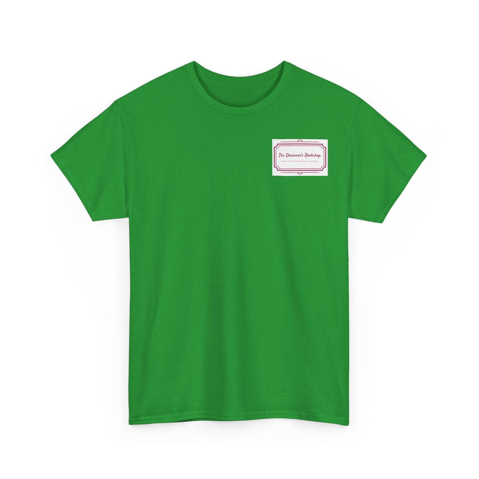 Personalized Unisex Heavy Cotton Tee - Perfect for Casual Days & Gifts - The Dreamer's Bookshop.
