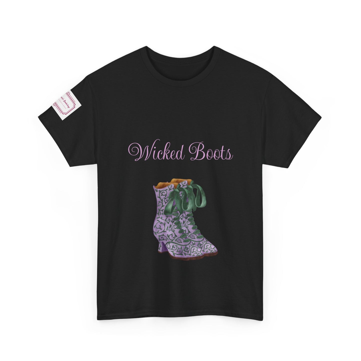 EU - Wicked Boots Unisex Heavy Cotton Tee - Perfect for Mystical Occasions