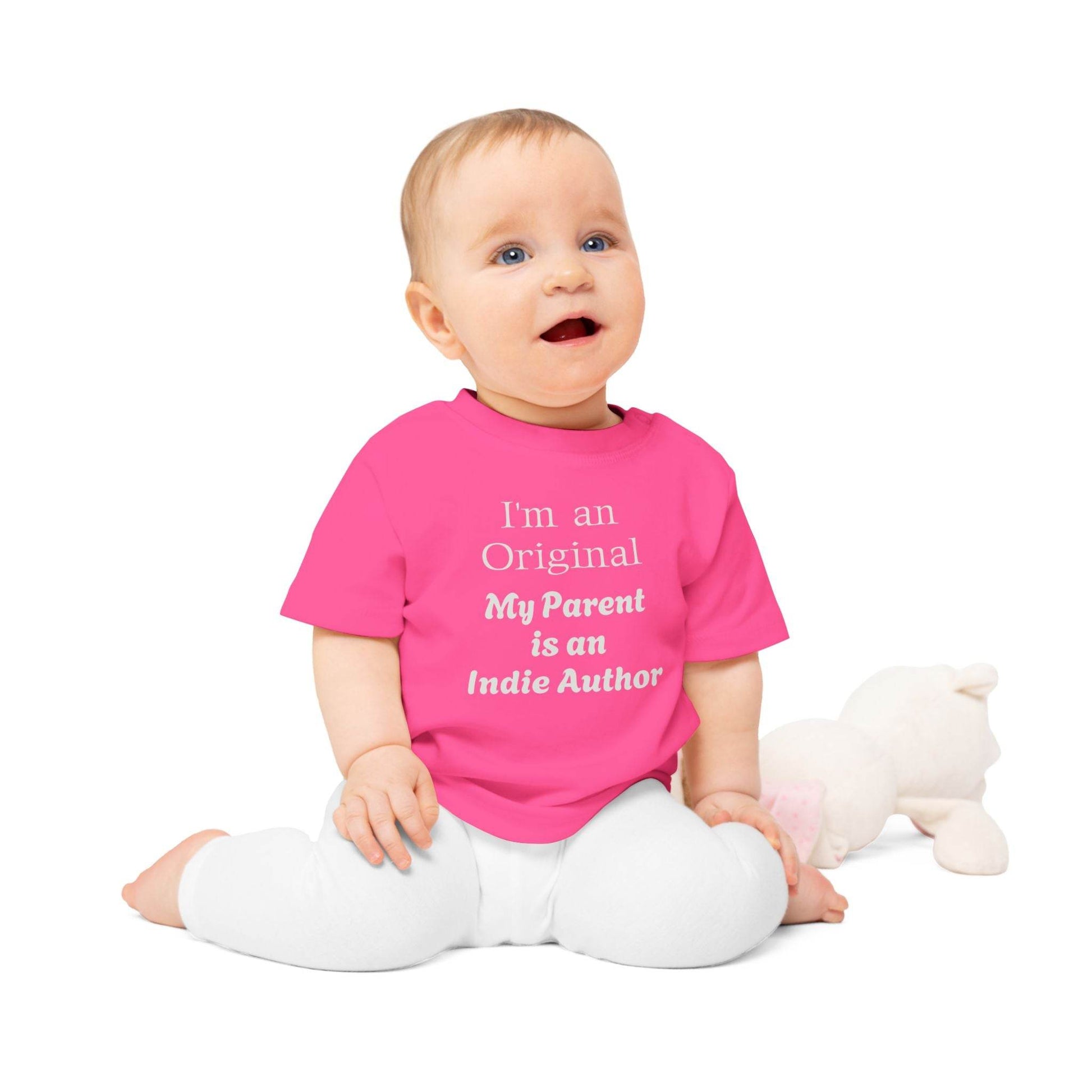 EU - I'm an Original Baby T-Shirt for Future Indie Authors - Cute Baby Apparel - The Dreamer's Bookshop.