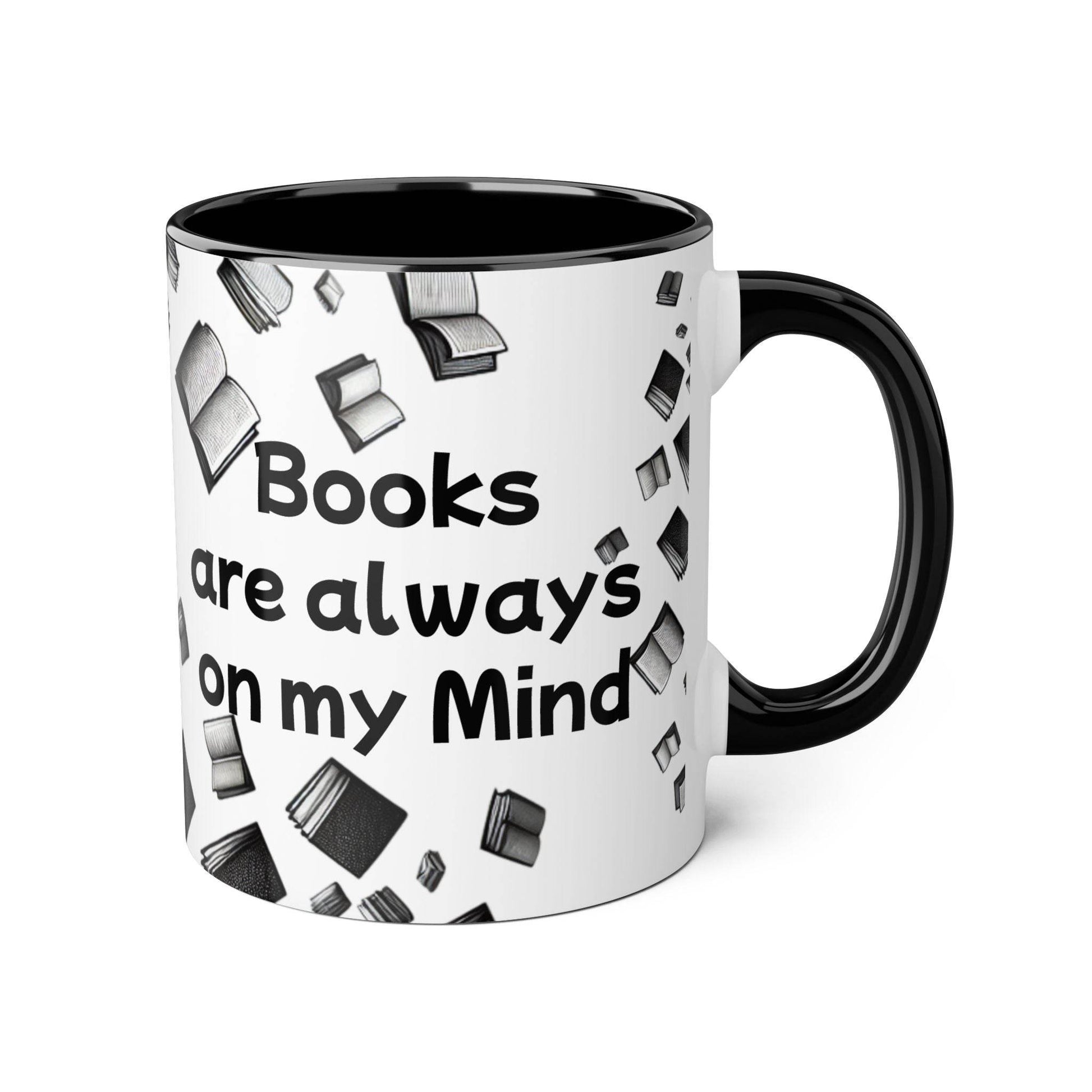 Book Lover's Accent Mug | 11oz BlueHandle | Perfect Gift for Readers - The Dreamer's Bookshop.