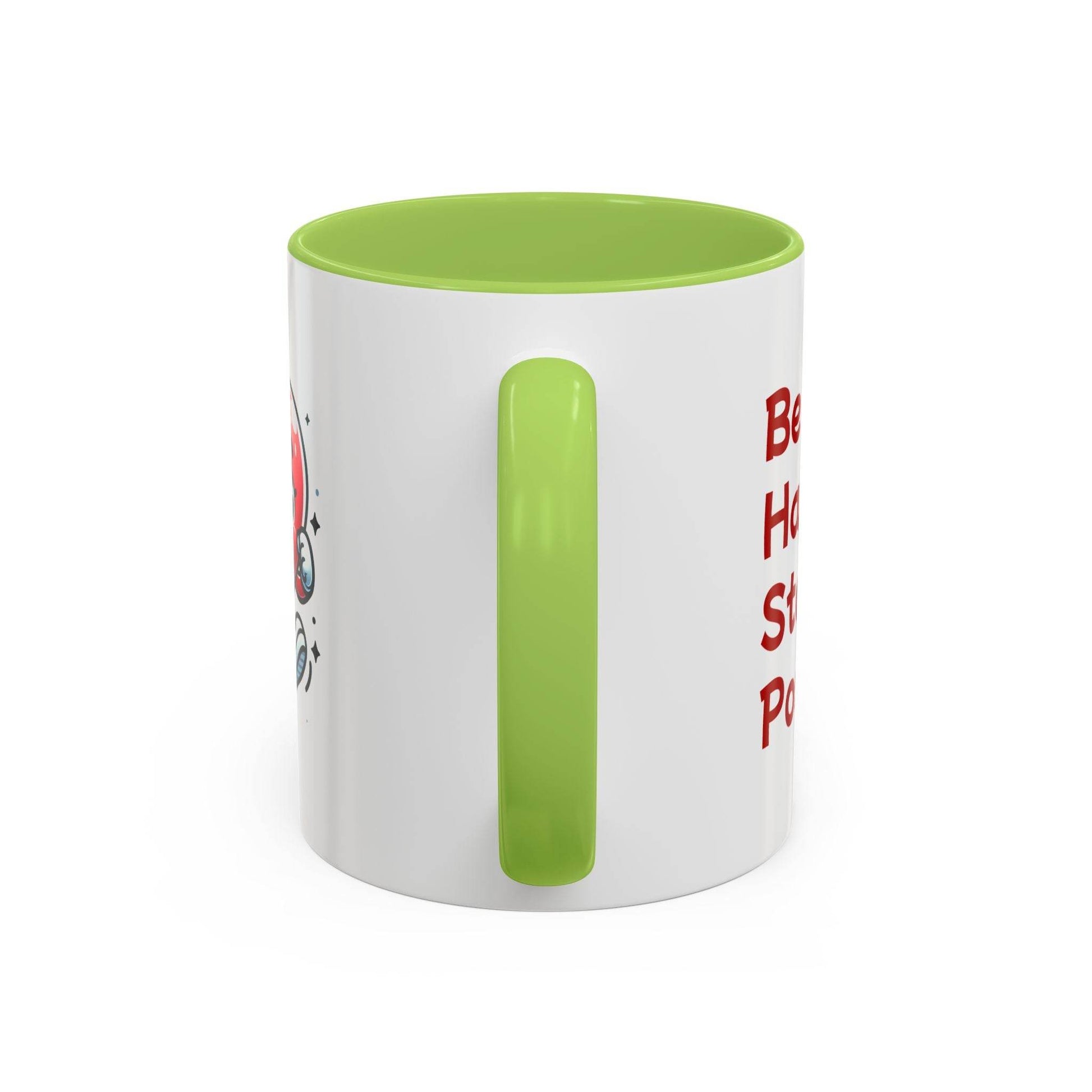 Playful Heart Running Coffee Mug - Cute Gift for Positive Thinkers - The Dreamer's Bookshop.