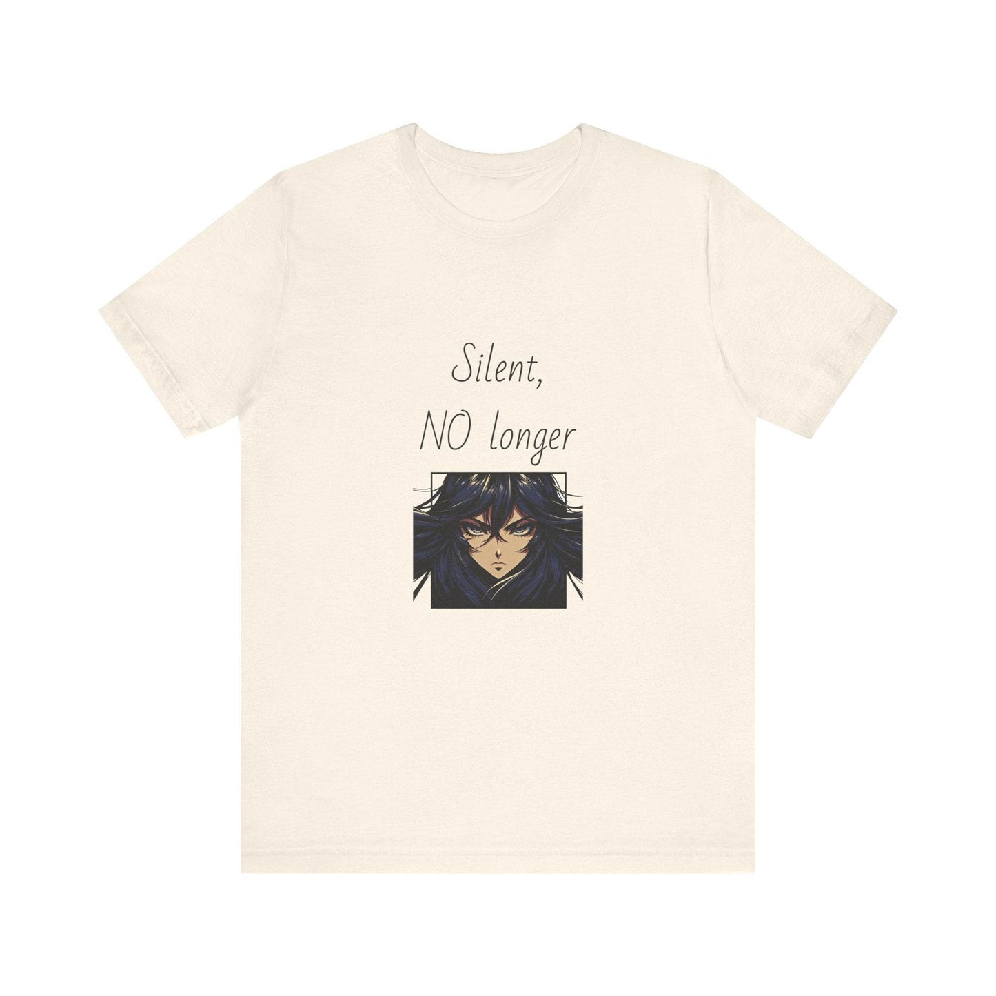 Fierce Survivor Unisex Short Sleeve Tee - Silent, NO longer - The Dreamer's Bookshop.