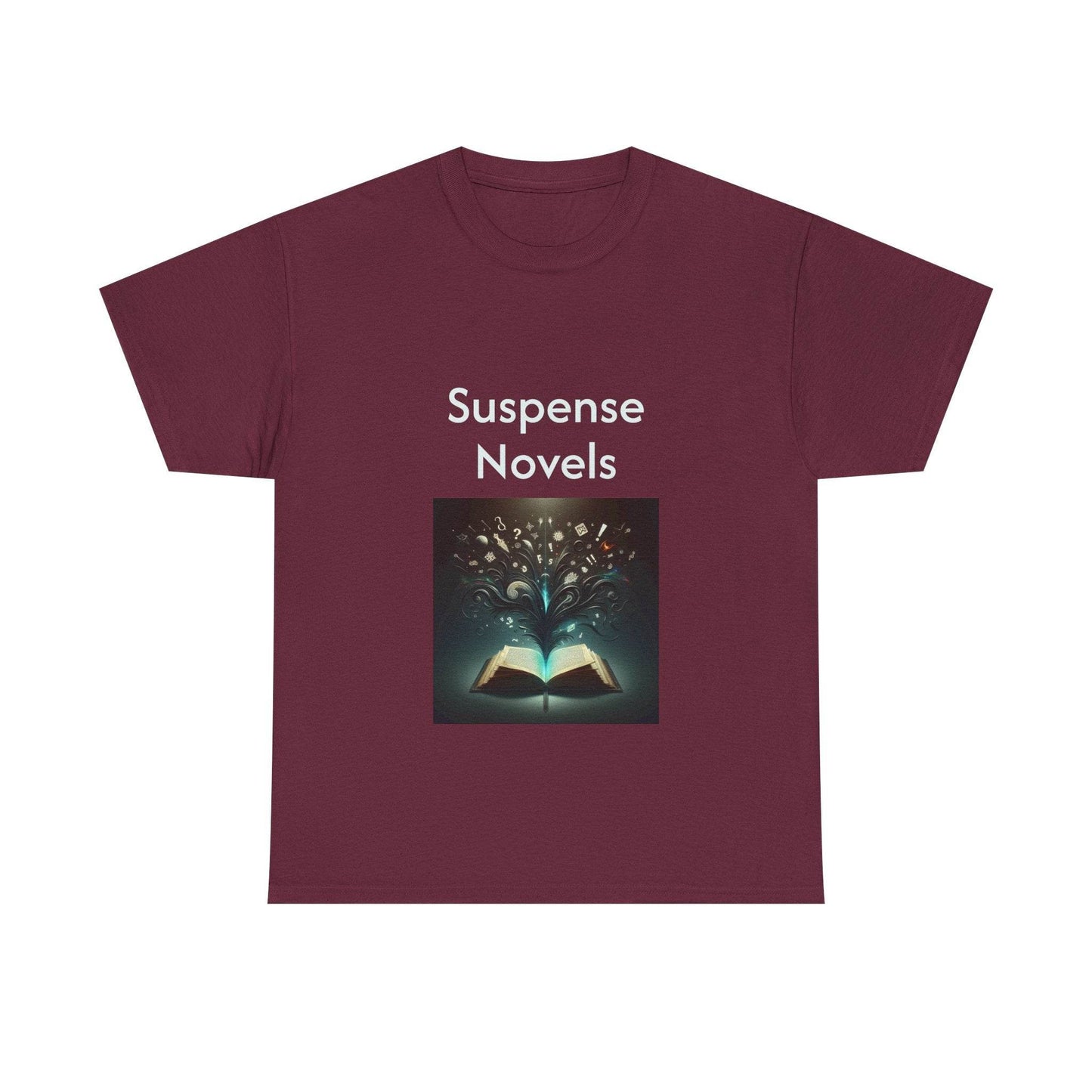 Fiction - Unisex Heavy Cotton Tee - Suspense Novels - The Dreamer's Bookshop.