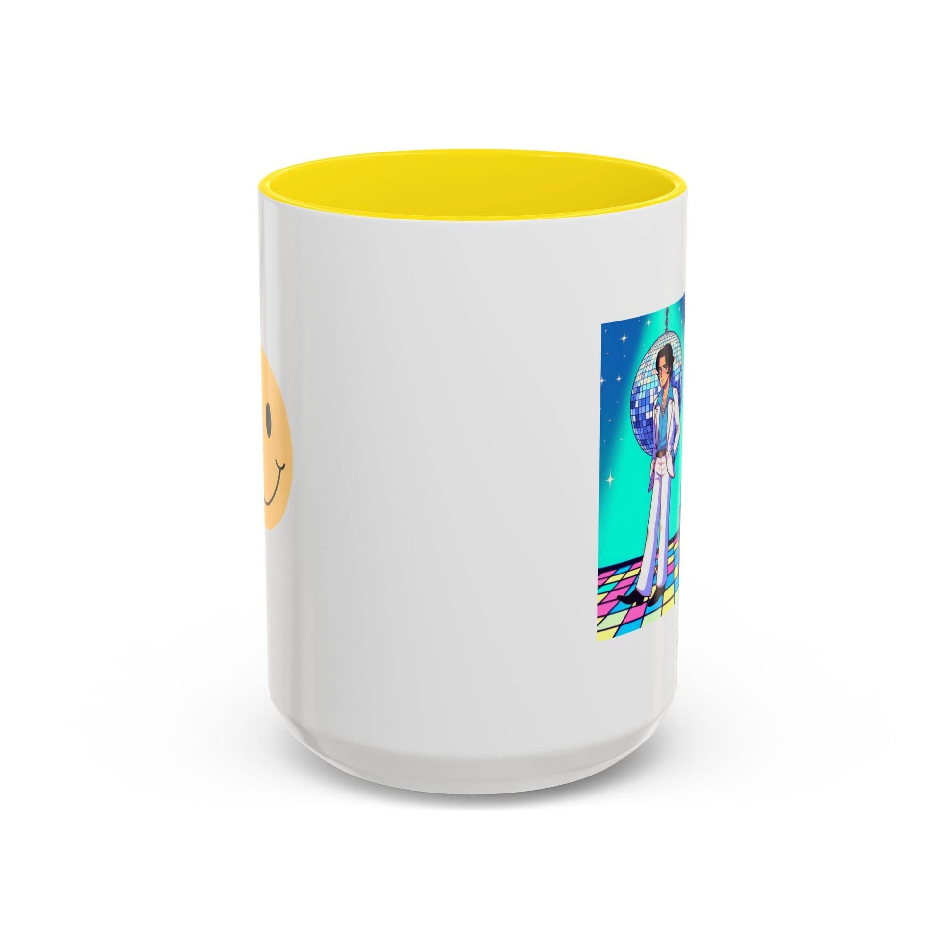 Party Vibe Accent Coffee Mug - Fun Reading Motivation Design - The Dreamer's Bookshop.