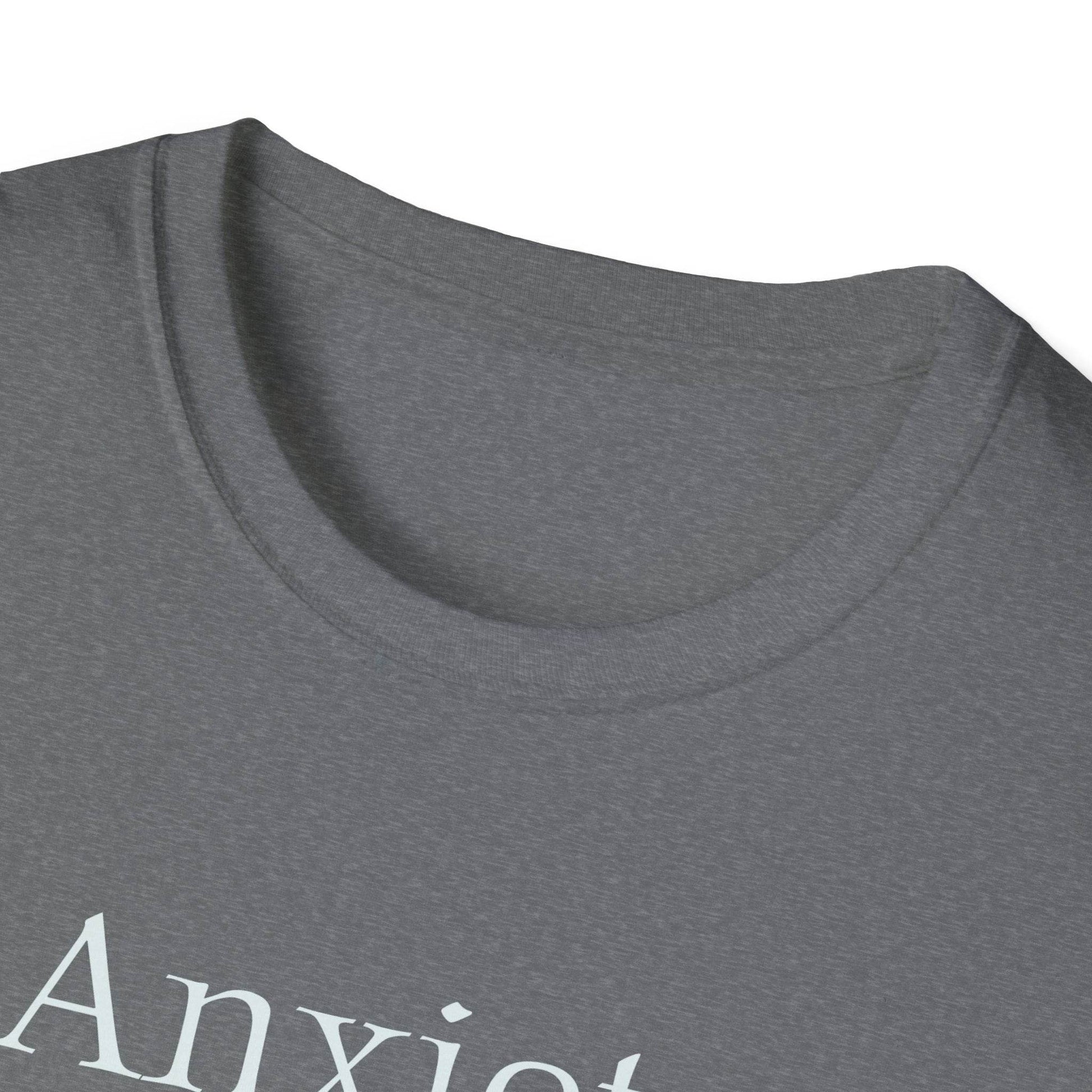 Anxiety Warrior Unisex Softstyle T-Shirt - Empowering Battle Against Mental Health - The Dreamer's Bookshop.