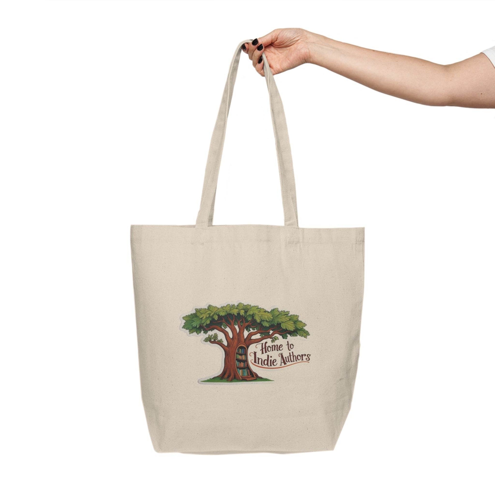 Indie Authors Canvas Shopping Tote - Perfect Gift for Book Lovers - The Dreamer's Bookshop.