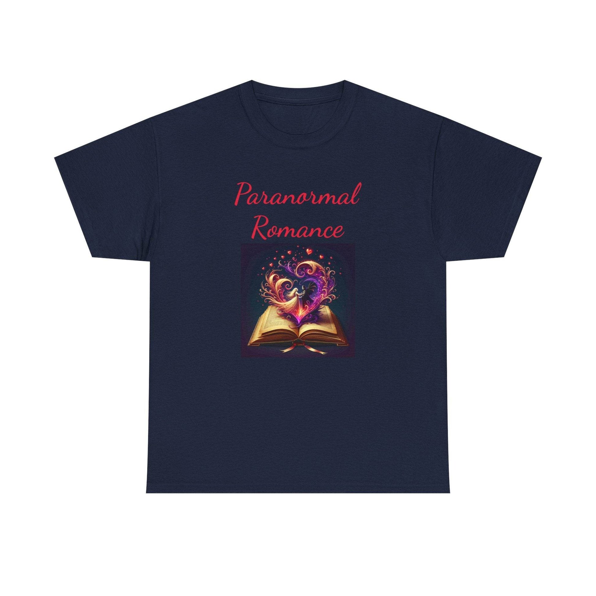 Fiction - Graphic Tee - Unisex Heavy Cotton T-Shirt Paranormal Romance - The Dreamer's Bookshop.