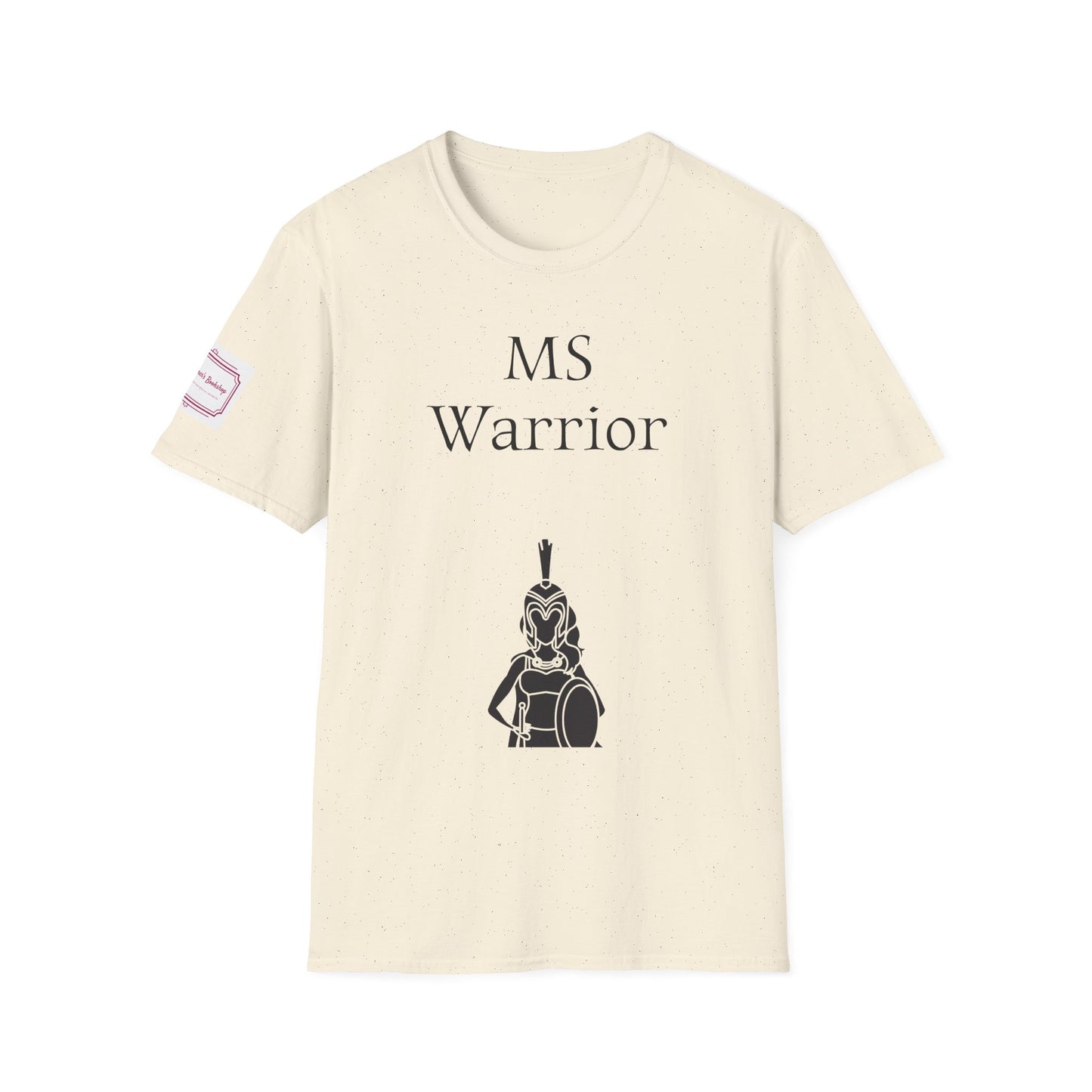 M.S. Warrior Unisex Softstyle T-Shirt - Empowering Graphic Tee for Women's Health Awareness