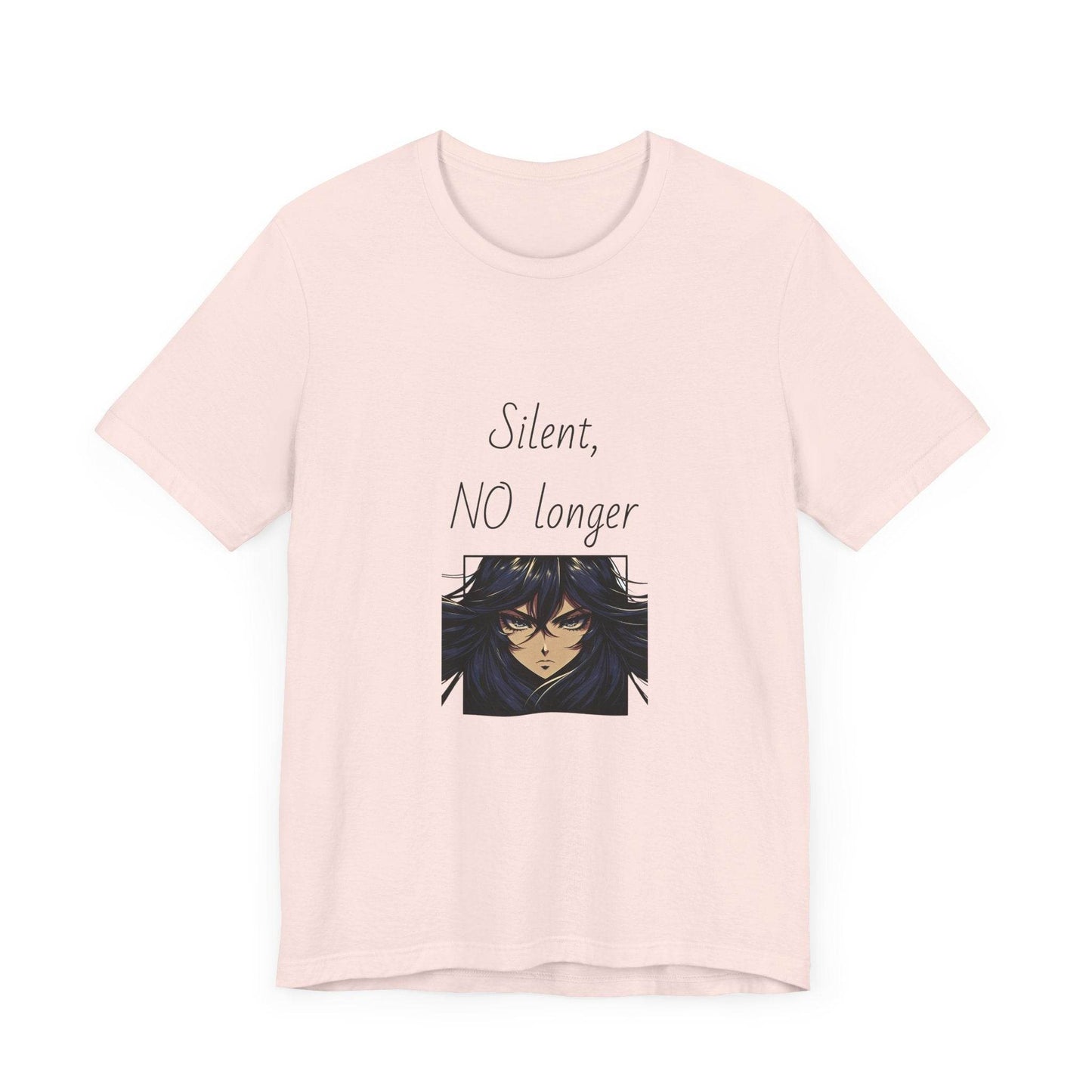 Fierce Survivor Unisex Short Sleeve Tee - Silent, NO longer - The Dreamer's Bookshop.