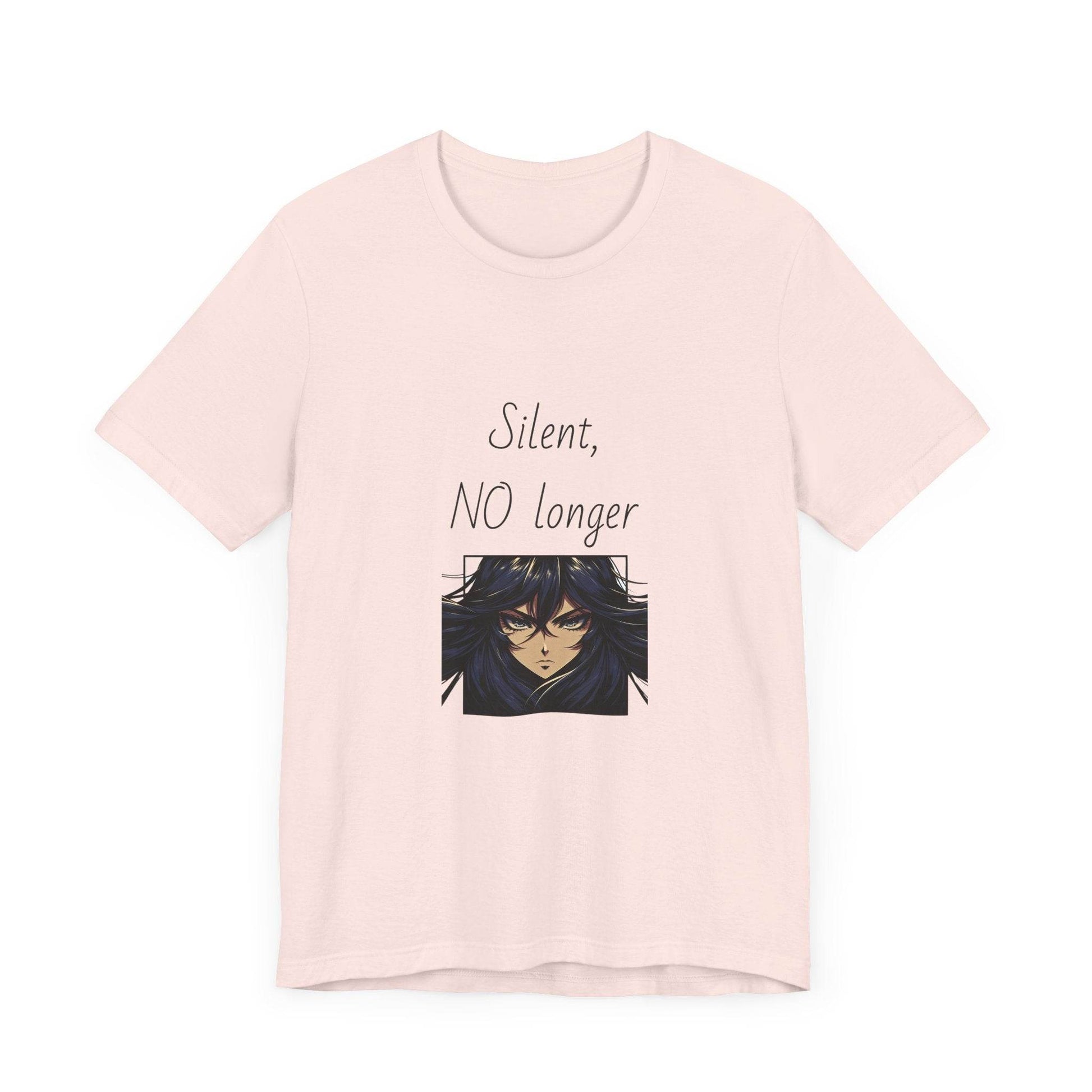 Fierce Survivor Unisex Short Sleeve Tee - Silent, NO longer - The Dreamer's Bookshop.
