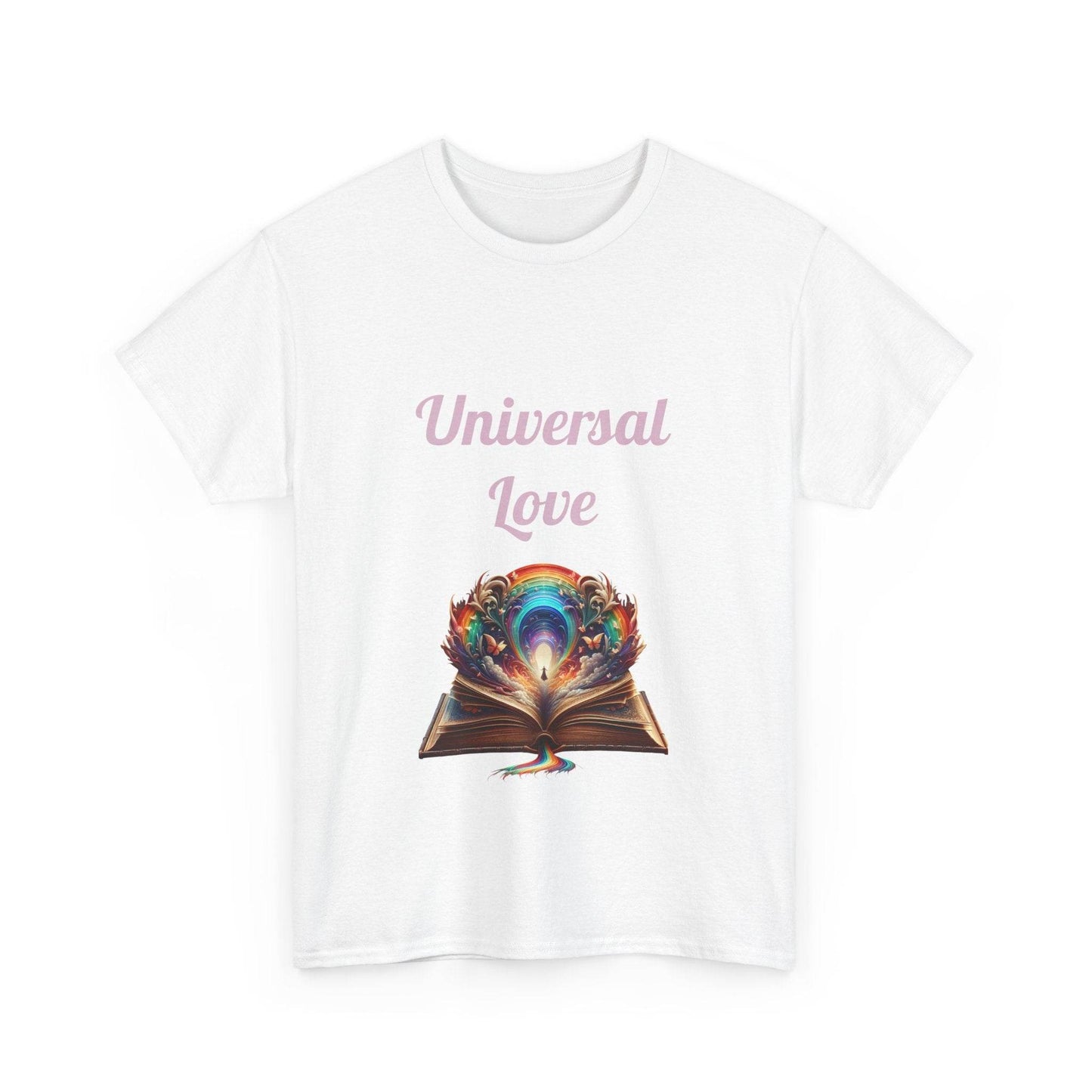 Universal Love - Unisex Heavy Cotton Tee - Queer Romance Books - The Dreamer's Bookshop.