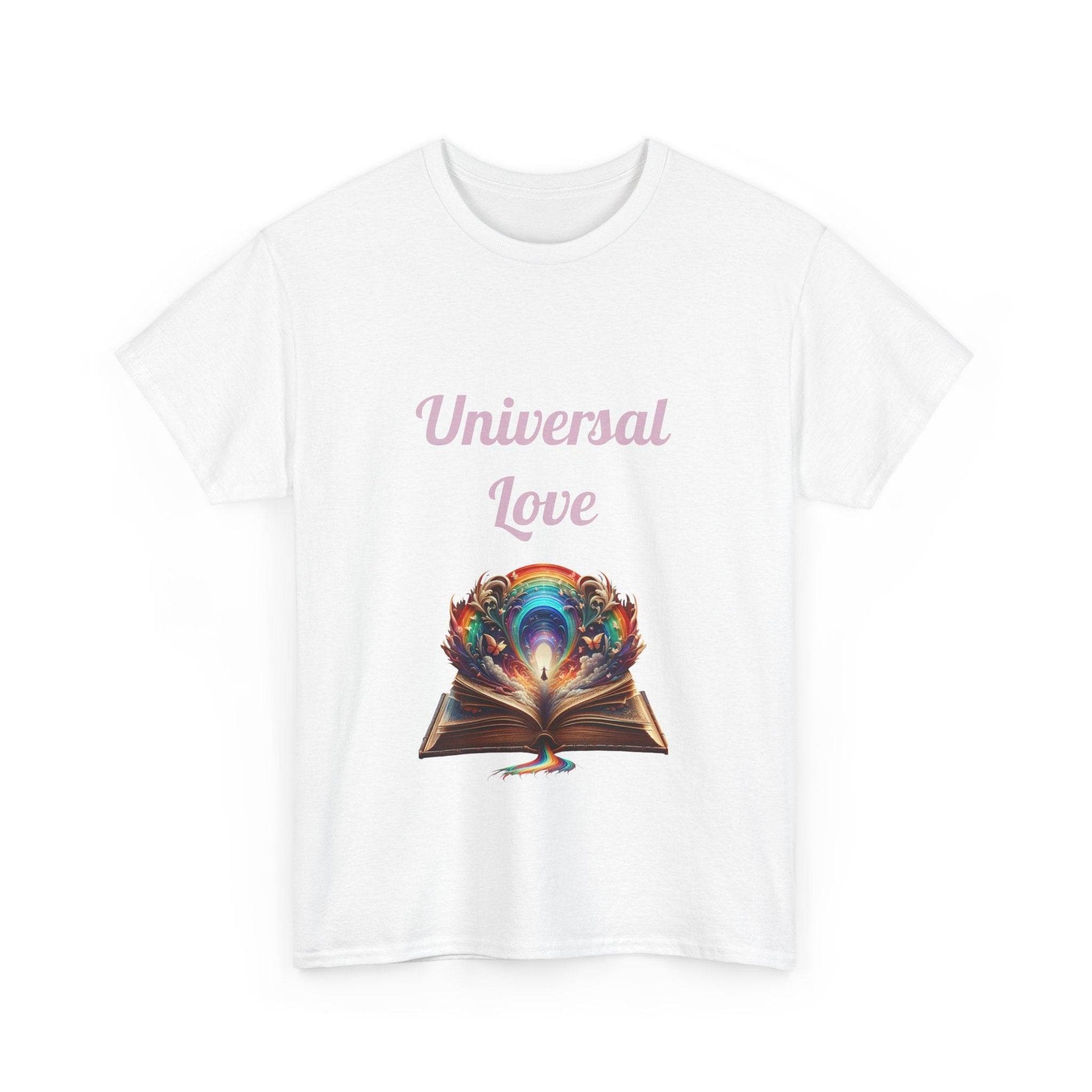 Universal Love - Unisex Heavy Cotton Tee - Queer Romance Books - The Dreamer's Bookshop.