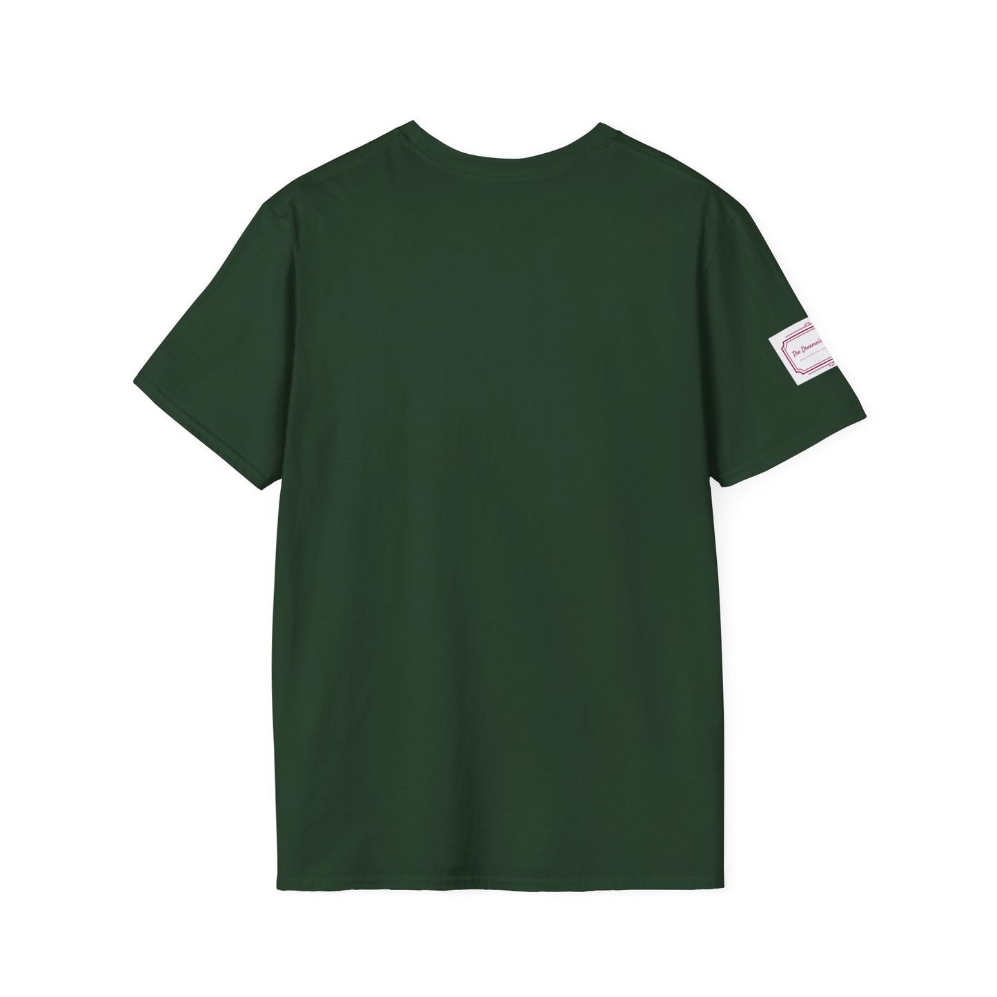 Inspirational Unisex Softstyle T-Shirt - 'Book Dragon' Motivational Design