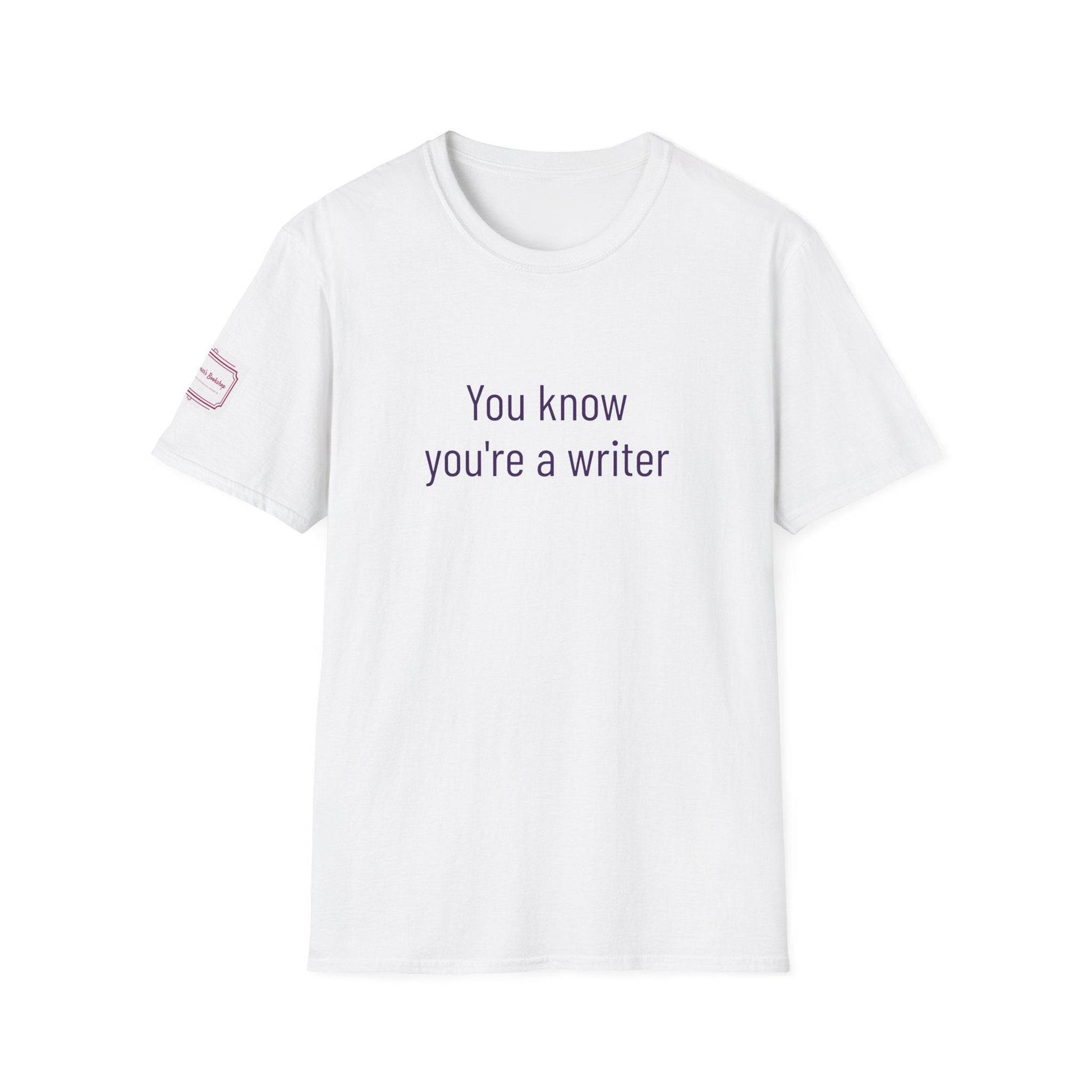 Inspirational Unisex Softstyle T-Shirt - 'You Know' Philosophical Design - The Dreamer's Bookshop.