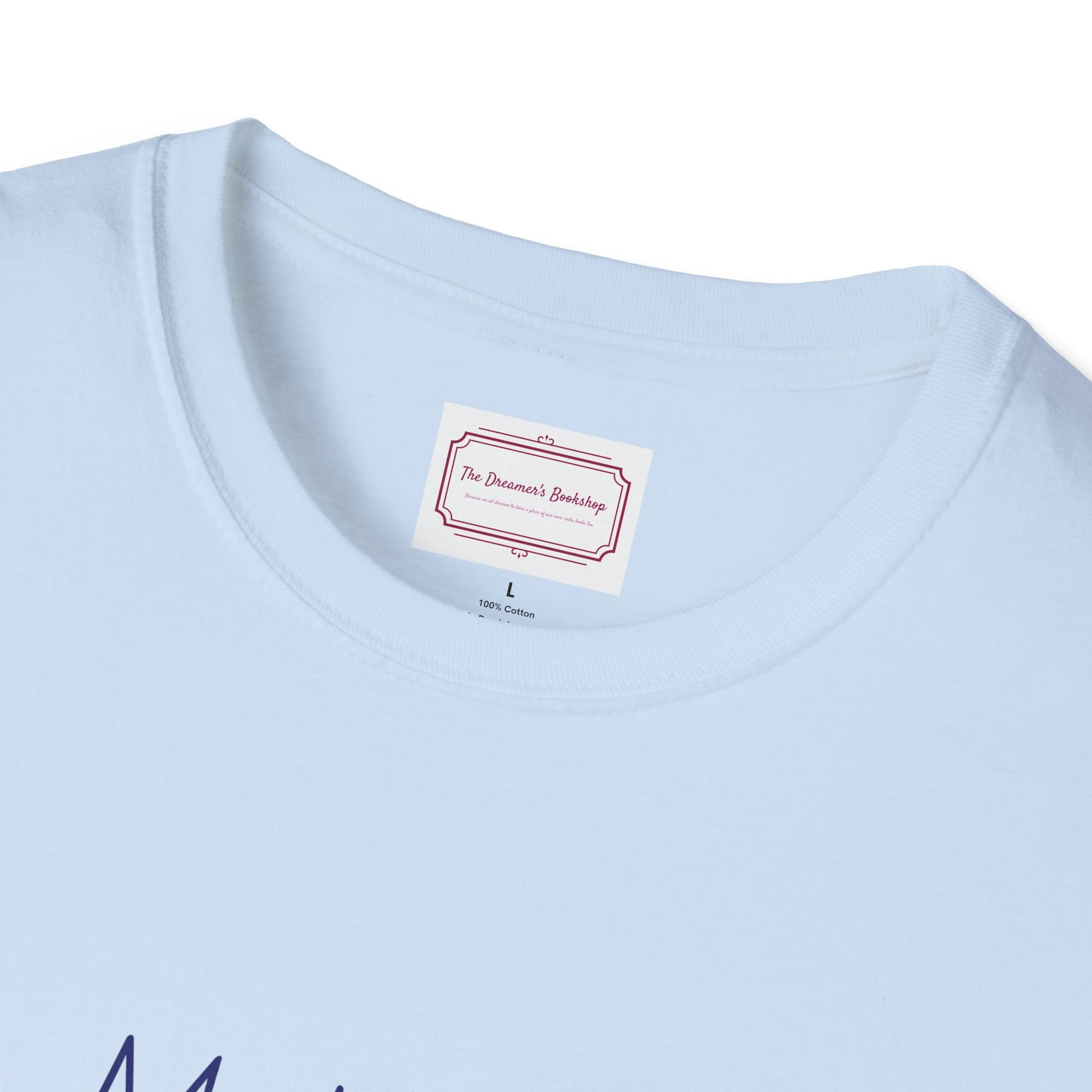 Motivational Unisex Softstyle T-Shirt - "Make Life More Positive" - The Dreamer's Bookshop.
