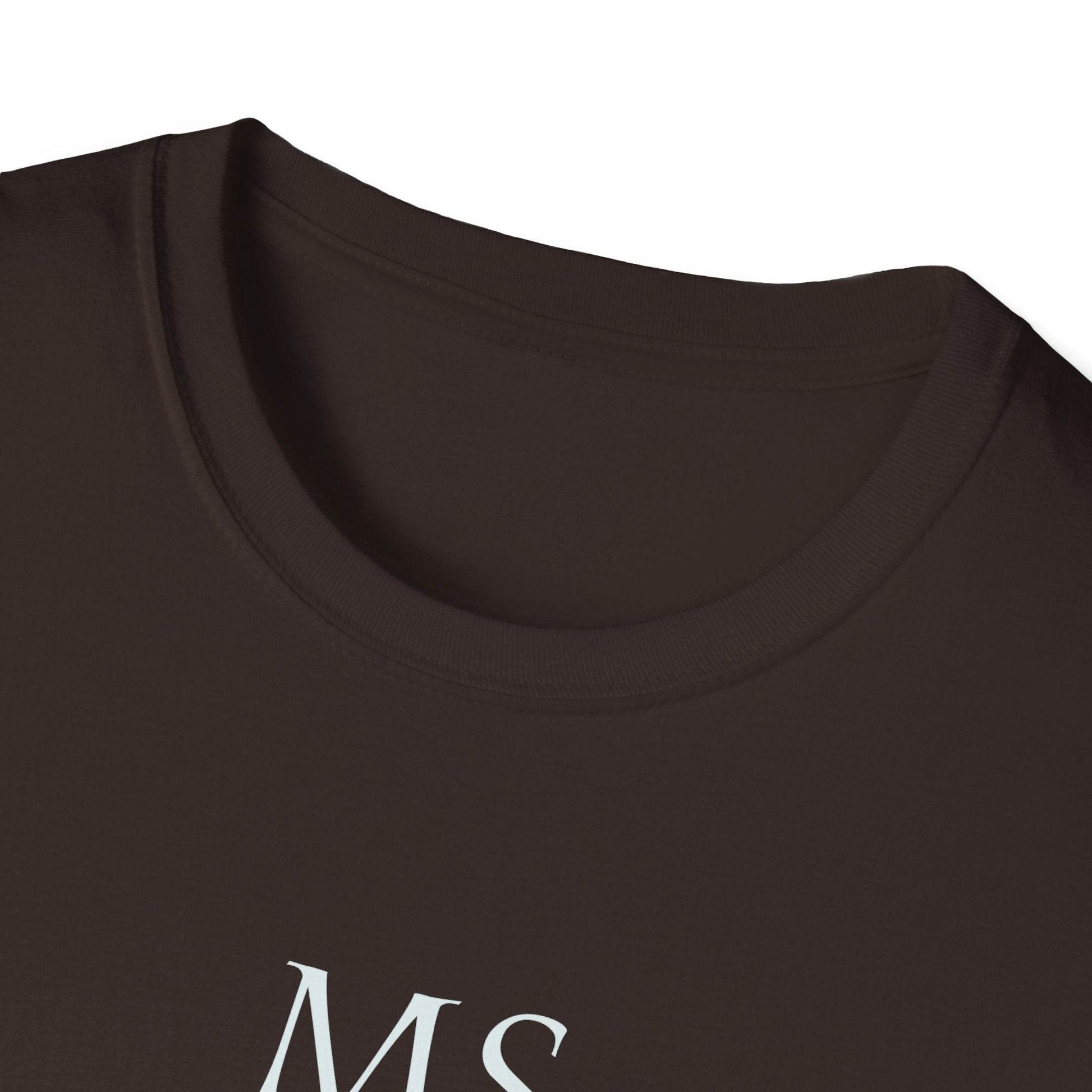 M.S. Warrior Unisex Softstyle T-Shirt - Empowering Battle for Women's Health - The Dreamer's Bookshop.