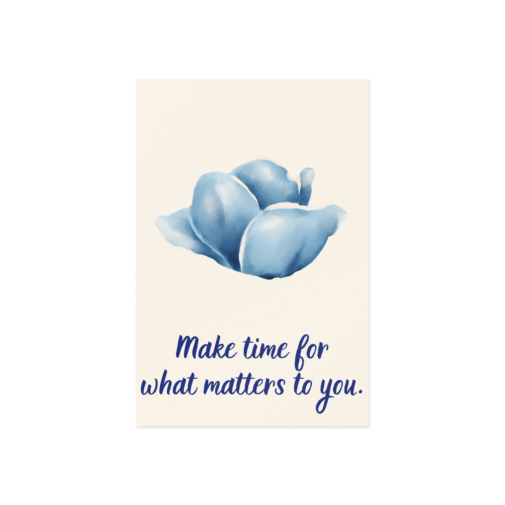 The Dreamer's Bookshop - Love Yourself Card "Make Time" - The Dreamer's Bookshop.