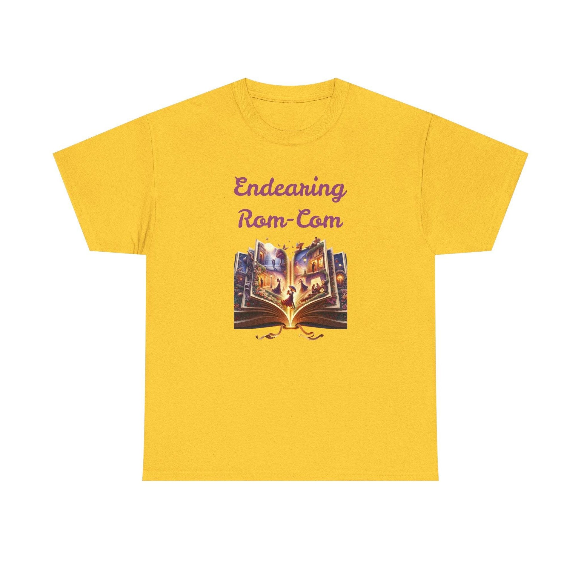 Endearing - Graphic Tee - Unisex Heavy Cotton T-Shirt Rom-Com Books - The Dreamer's Bookshop.
