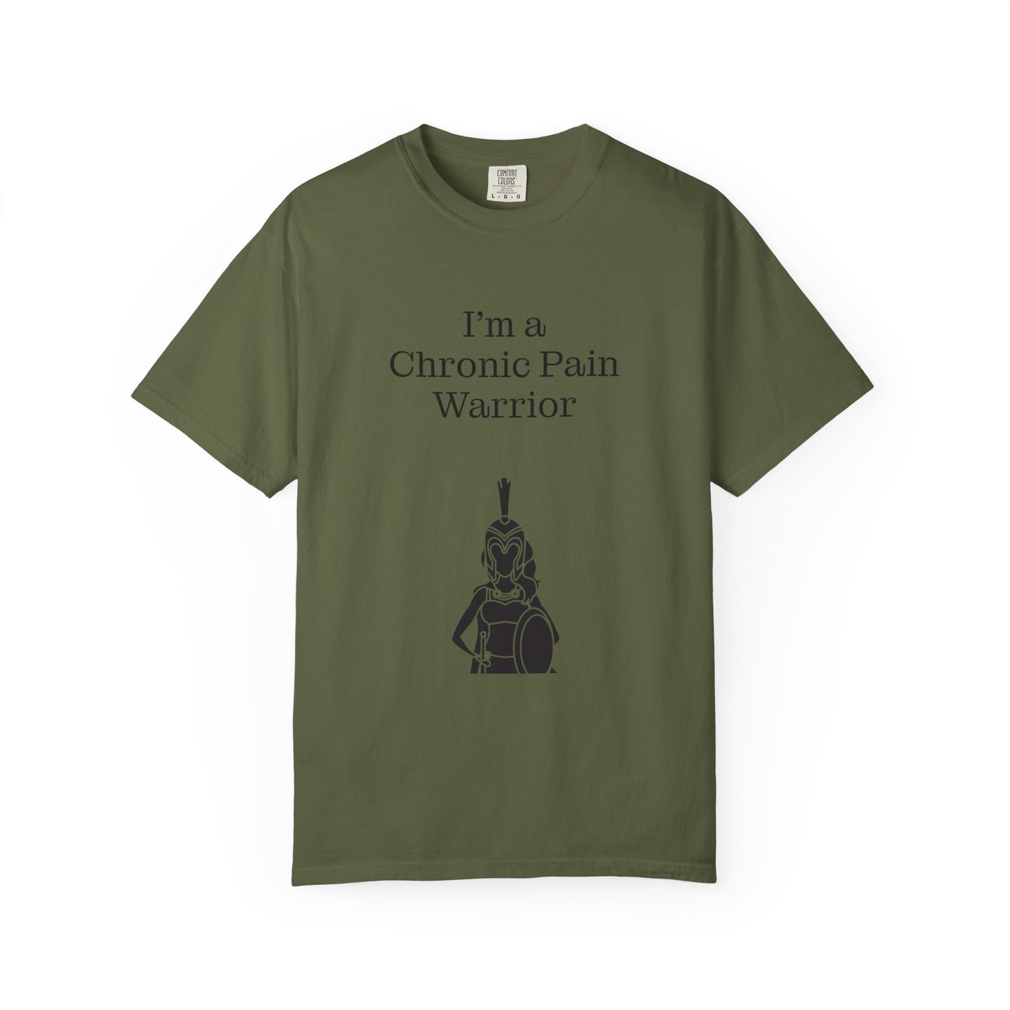 Chronic Pain Warrior Unisex Garment-Dyed T-Shirt - Empowering Supportive Apparel
