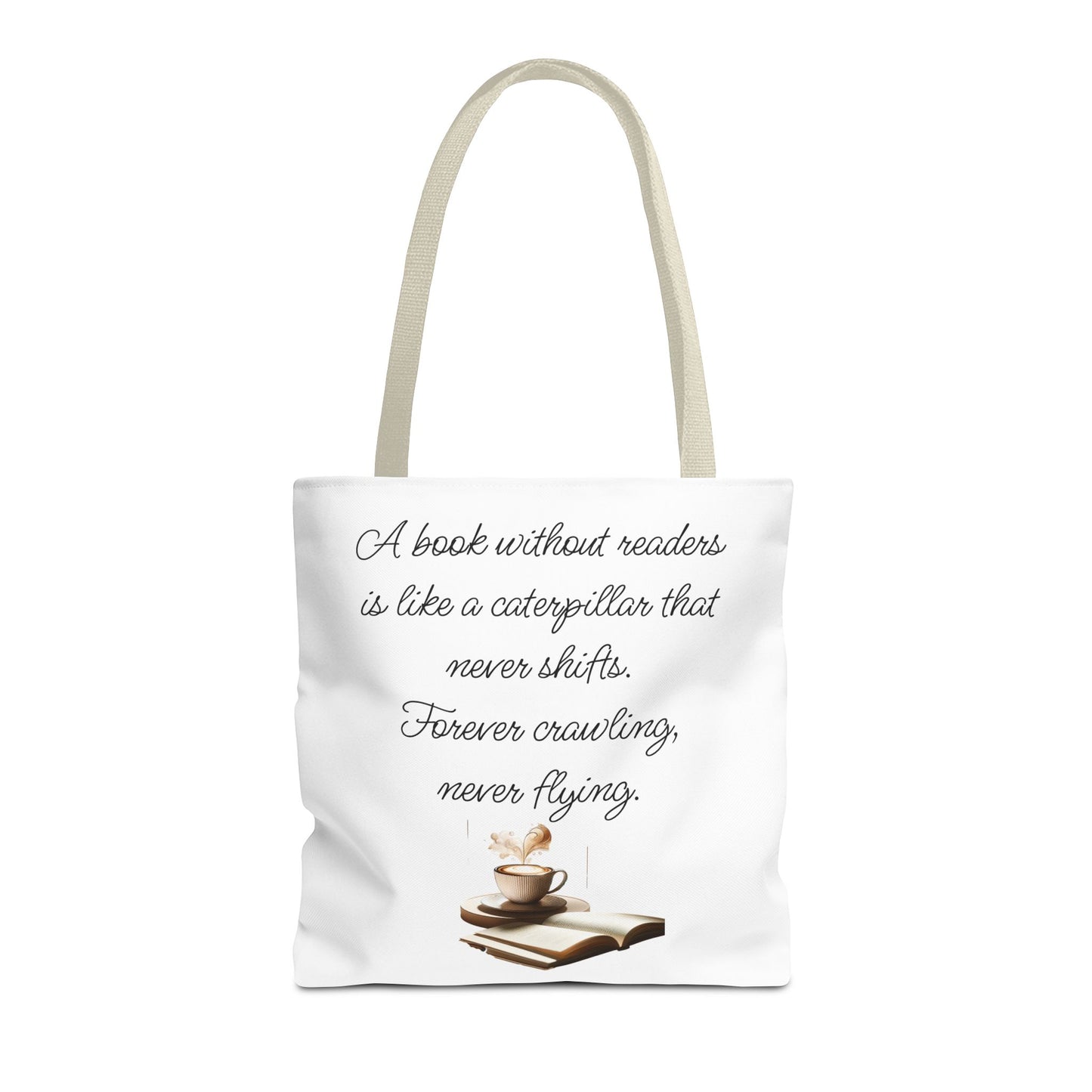 Literary Tote Bag – A book without readers