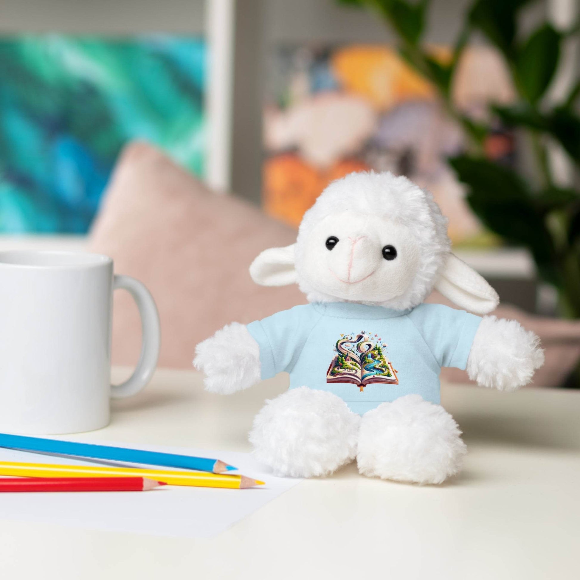 Personalized Stuffed Animal with Tee - Perfect Gift for Kids and Baby Showers - The Dreamer's Bookshop.