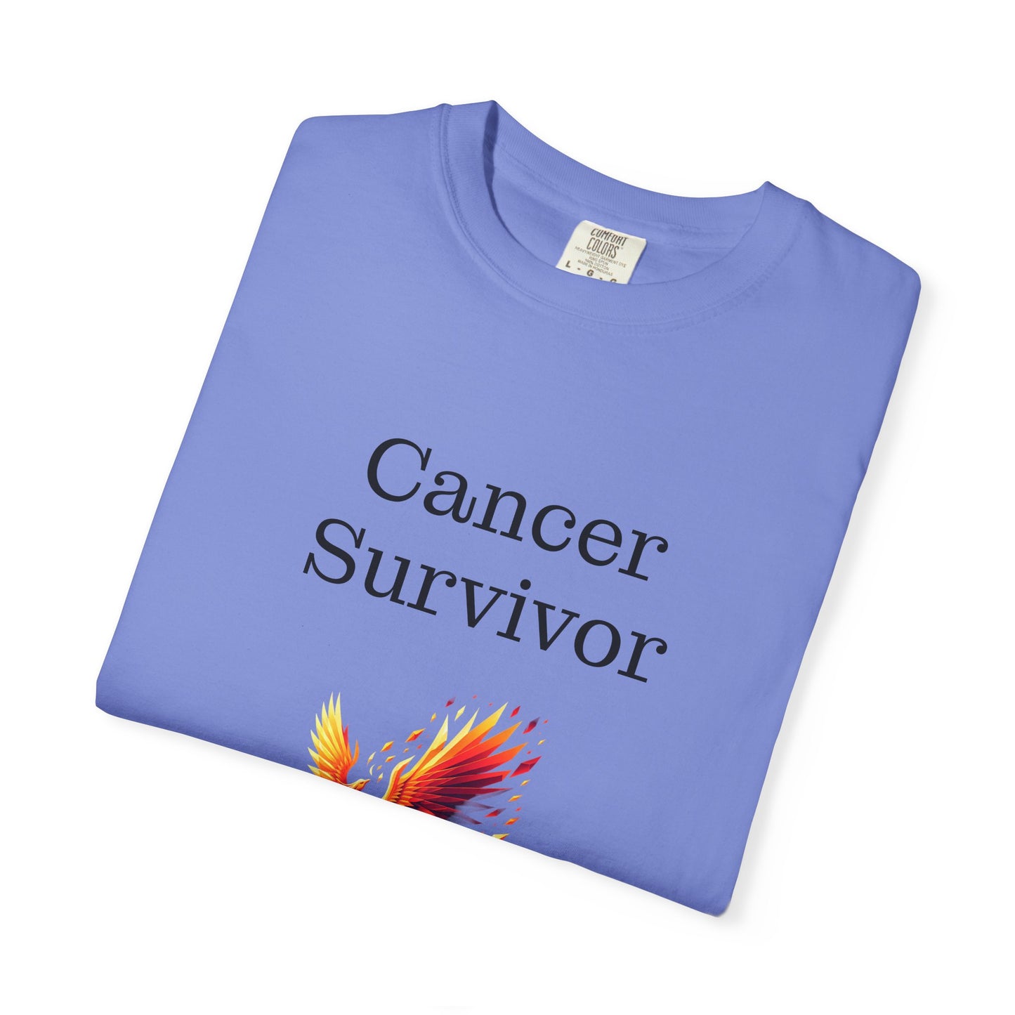 Cancer Survivor Unisex Garment-Dyed T-shirt - Inspirational Motivational Tee