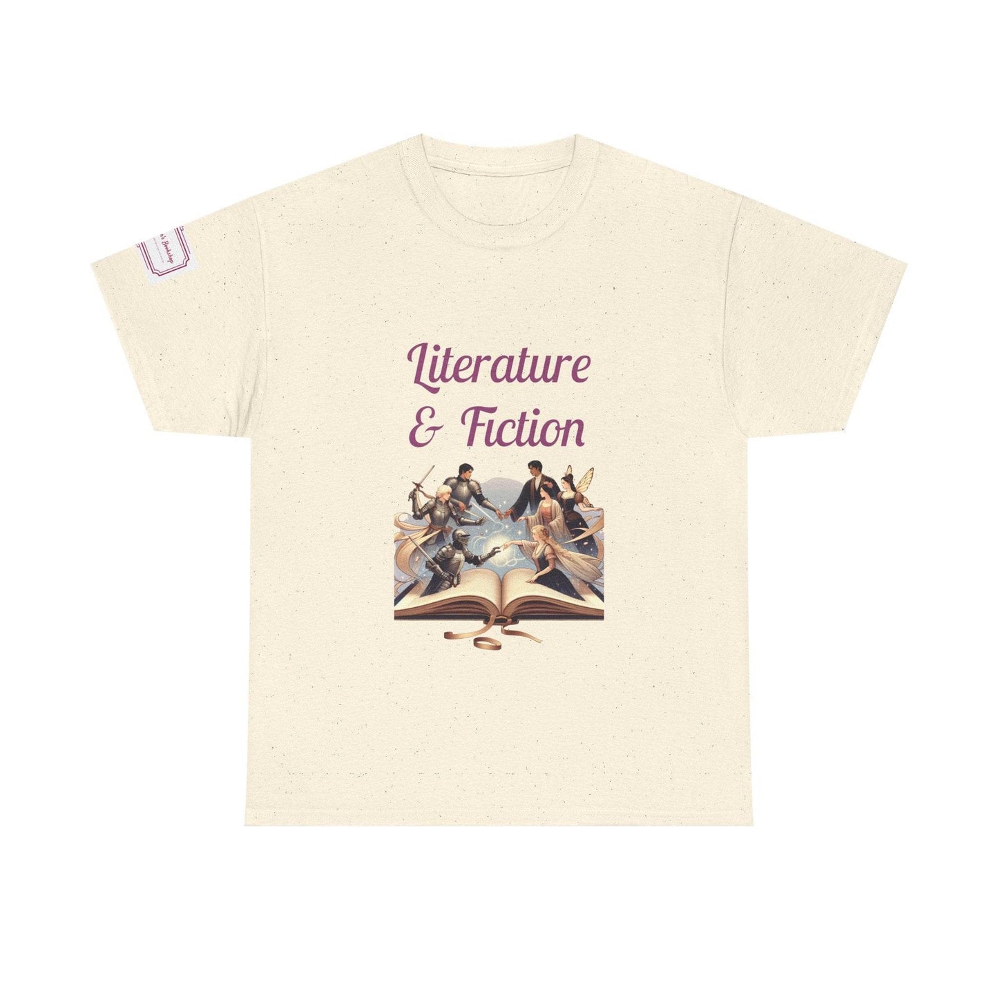 Fiction - Graphic Unisex Heavy Cotton Tee - Literature Books - The Dreamer's Bookshop.