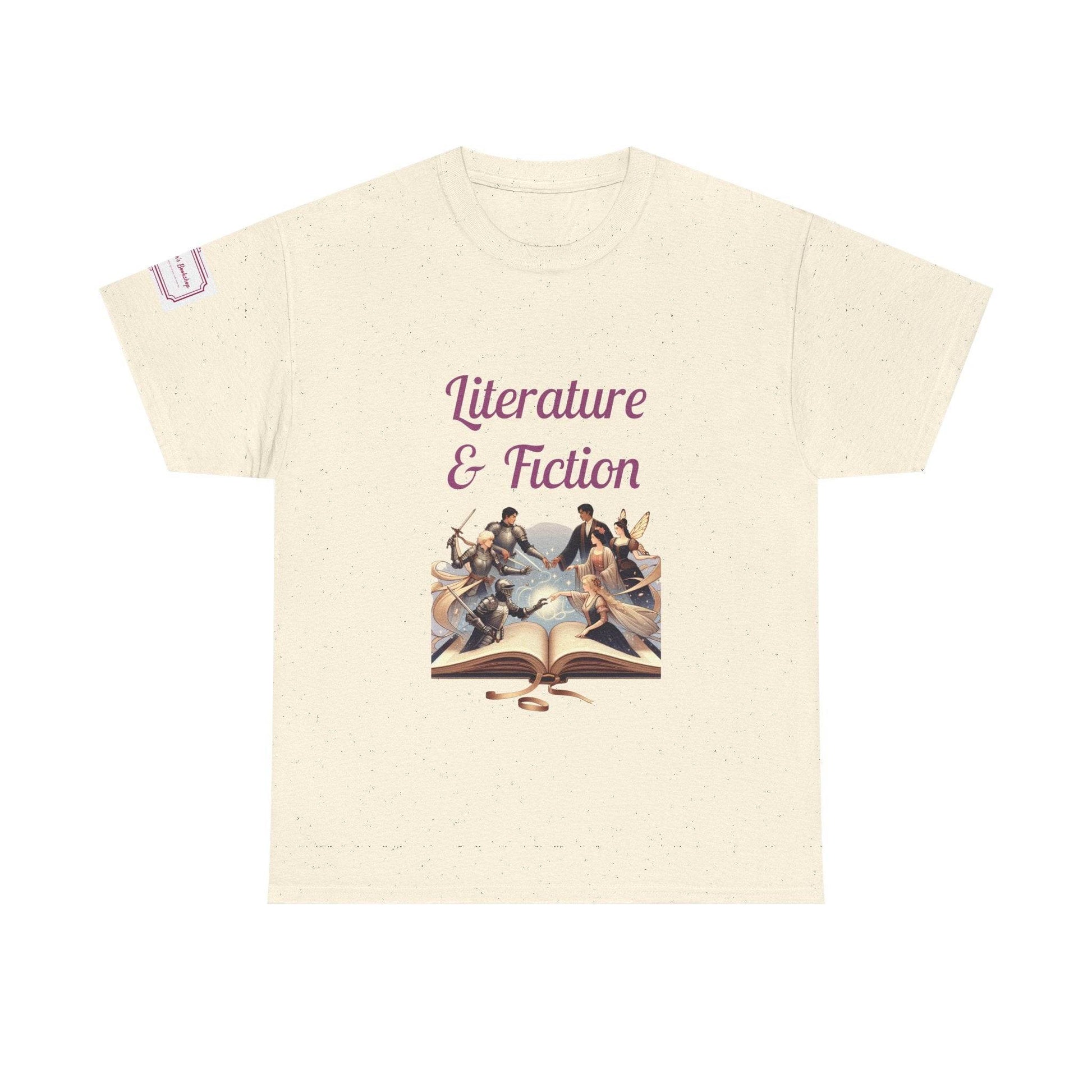 Fiction - Graphic Unisex Heavy Cotton Tee - Literature Books - The Dreamer's Bookshop.