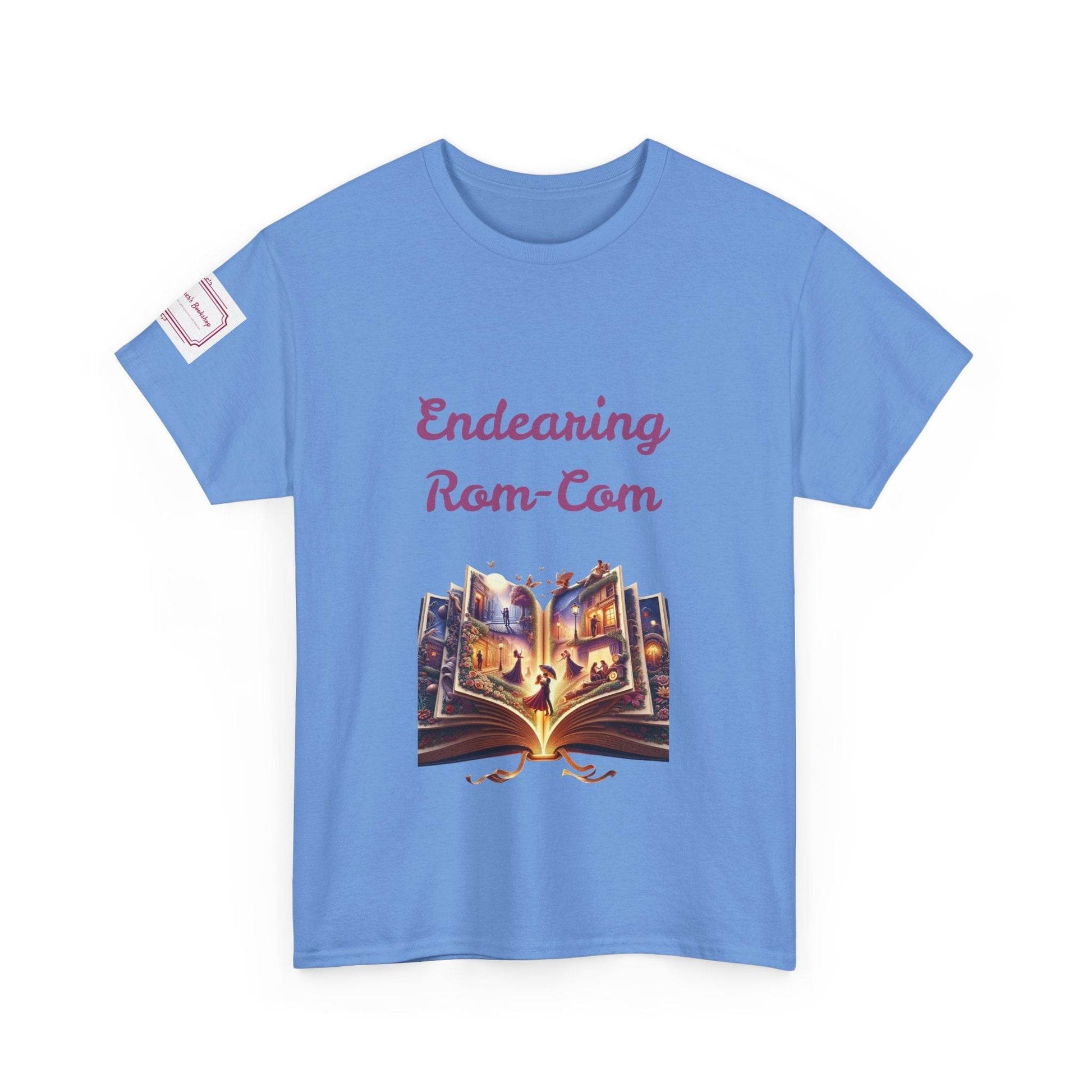 Endearing - Unisex Heavy Cotton Tee - Rom-Com Books - The Dreamer's Bookshop.