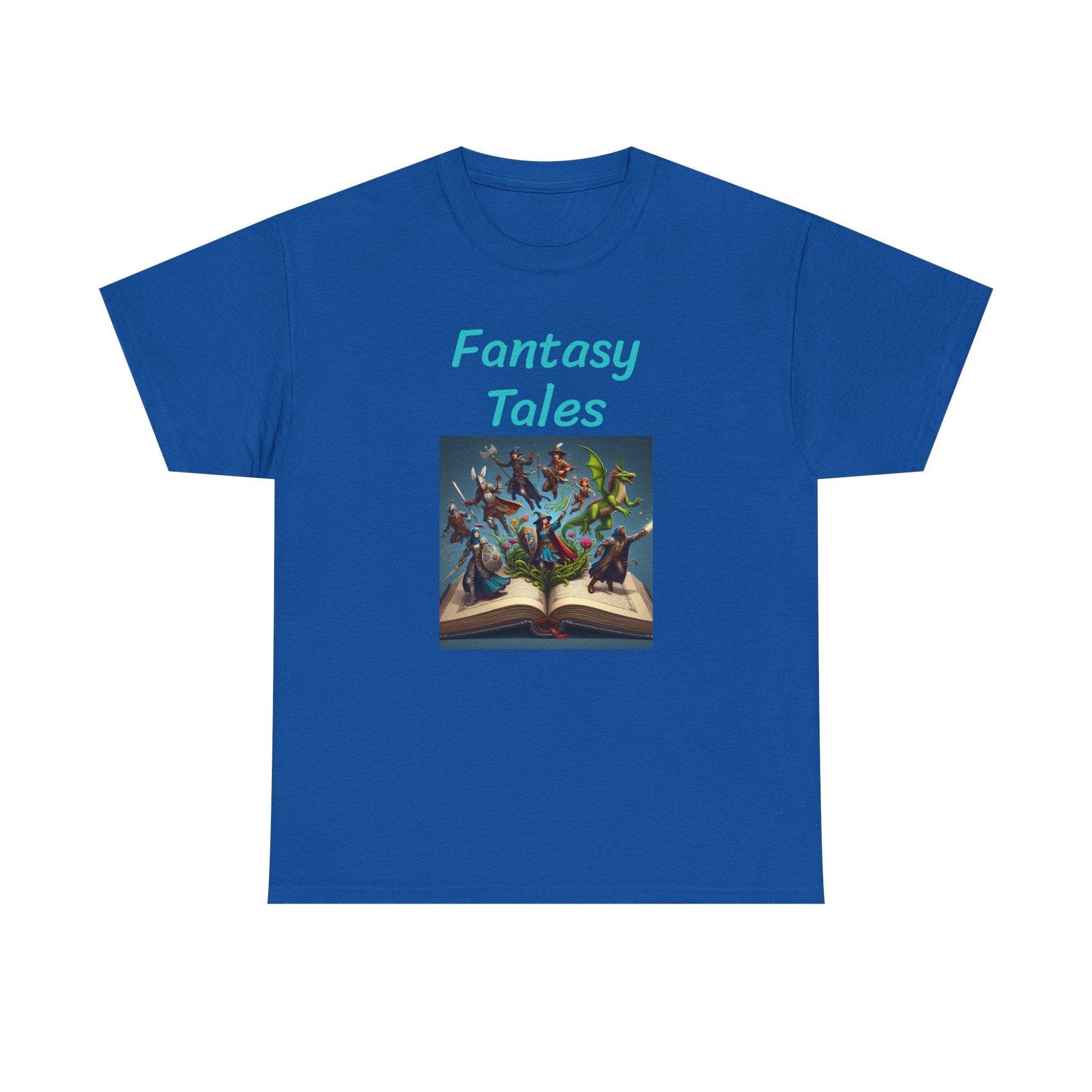 Magic - Graphic Tee - Unisex Heavy Cotton T-Shirt - Fantasy Tales - The Dreamer's Bookshop.