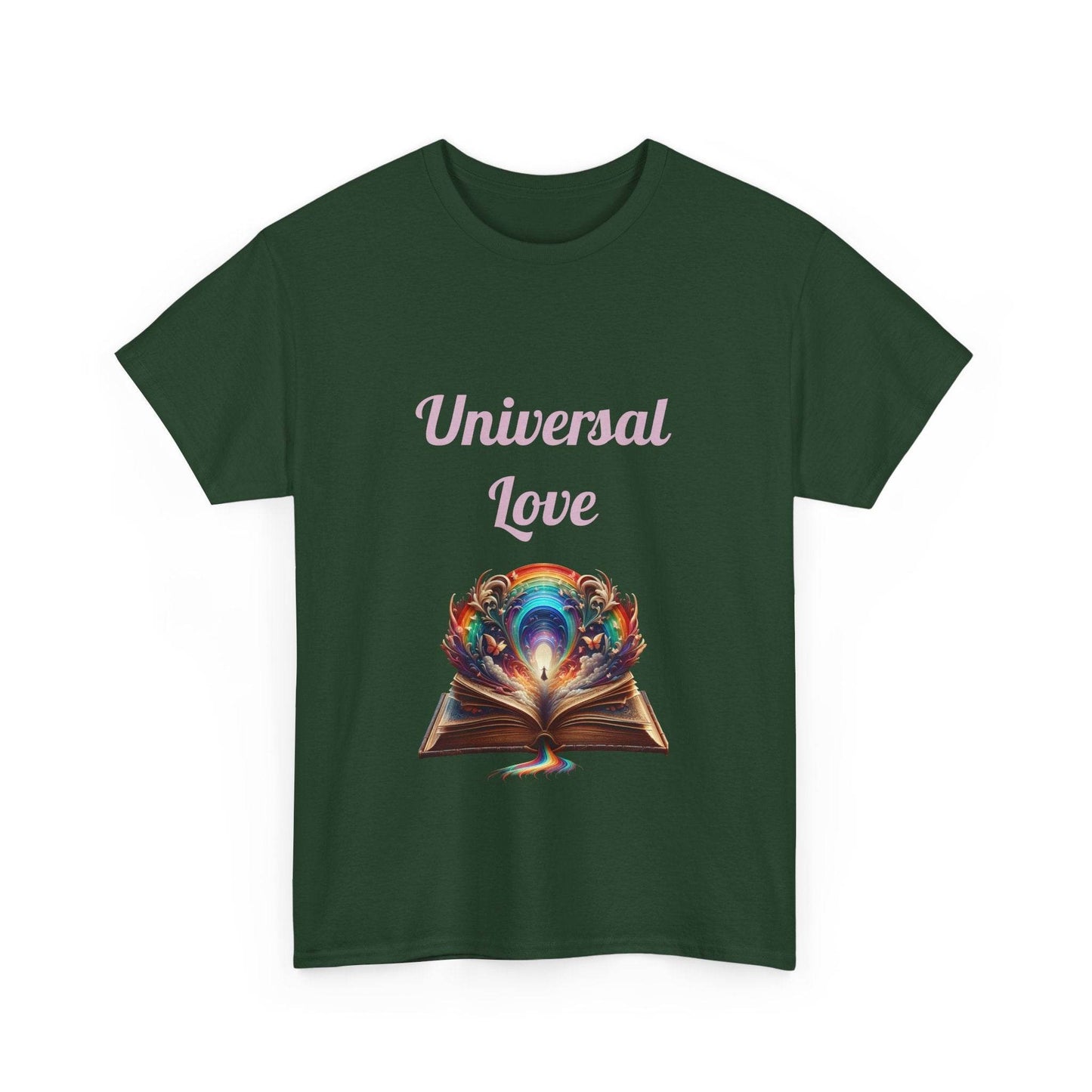 Universal Love - Unisex Heavy Cotton Tee - Queer Romance Books - The Dreamer's Bookshop.