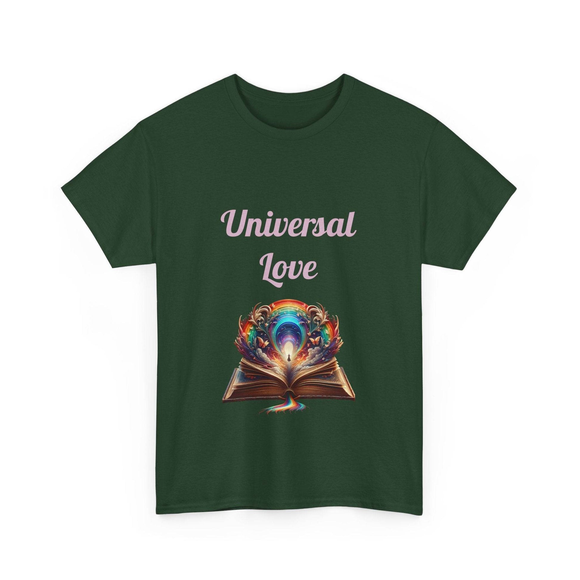 Universal Love - Unisex Heavy Cotton Tee - Queer Romance Books - The Dreamer's Bookshop.