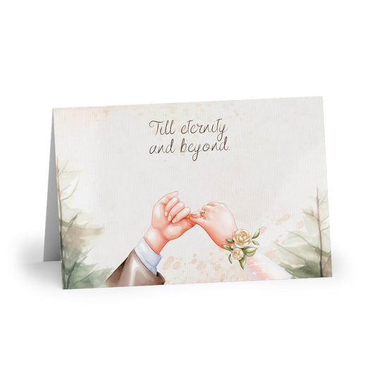 The Dreamer's Bookshop Cute "Beyond" Wedding Card - The Dreamer's Bookshop.