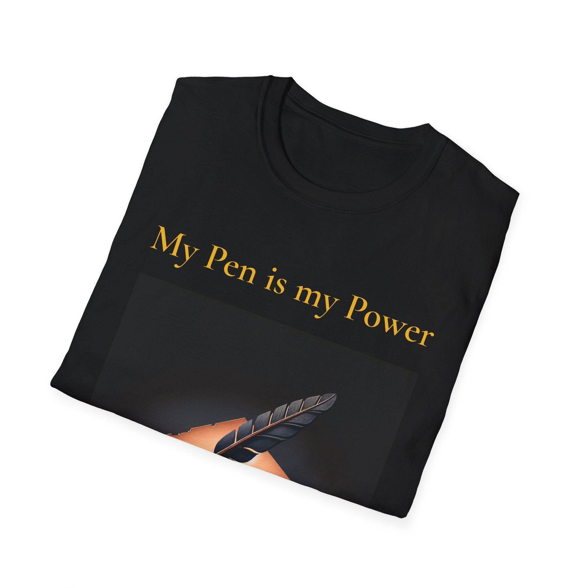 Unisex Softstyle T-Shirt - 'My Pen' - The Dreamer's Bookshop.