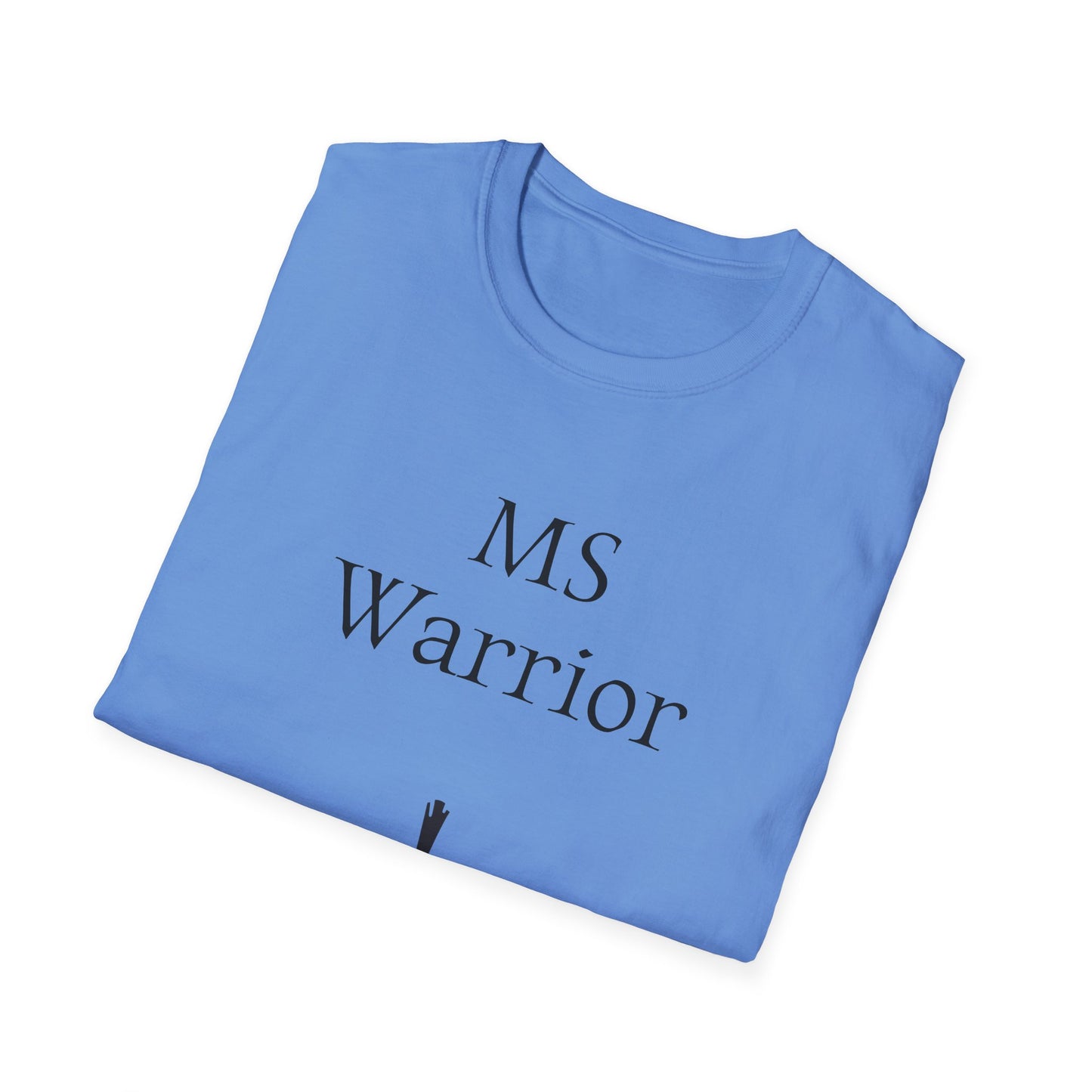 M.S. Warrior Unisex Softstyle T-Shirt - Empowering Battle for Women's Health