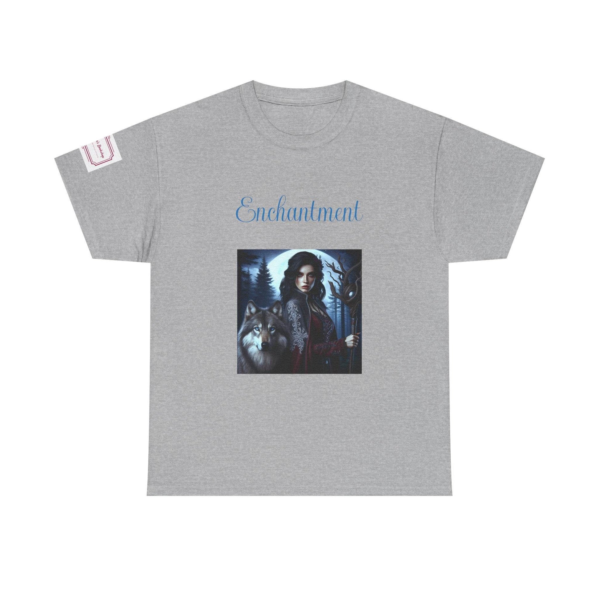 Enchanting Forest Unisex Heavy Cotton Tee - Perfect for Mystical Occasions - The Dreamer's Bookshop.