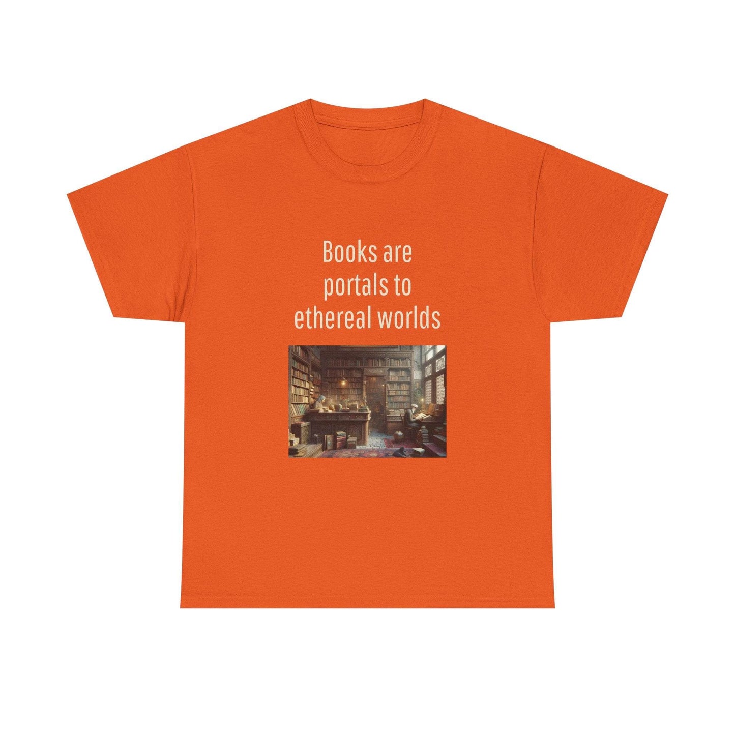 Portals - Unisex Heavy Cotton Tee - Creative Apparel - The Dreamer's Bookshop.