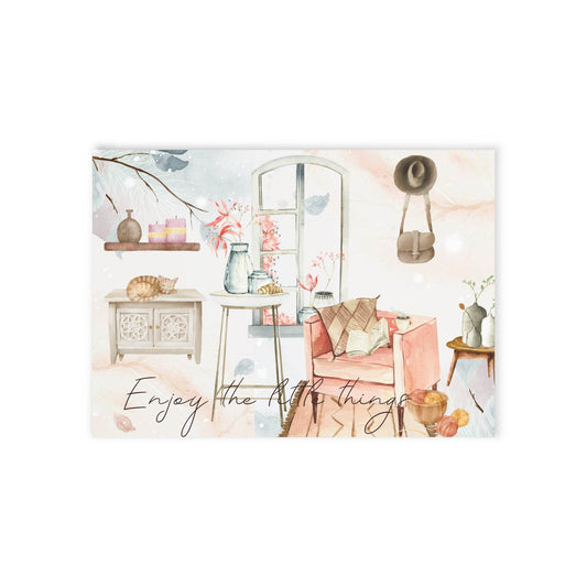 The Dreamer's Bookshop "Studio" Enjoy the Little Things Card - The Dreamer's Bookshop.