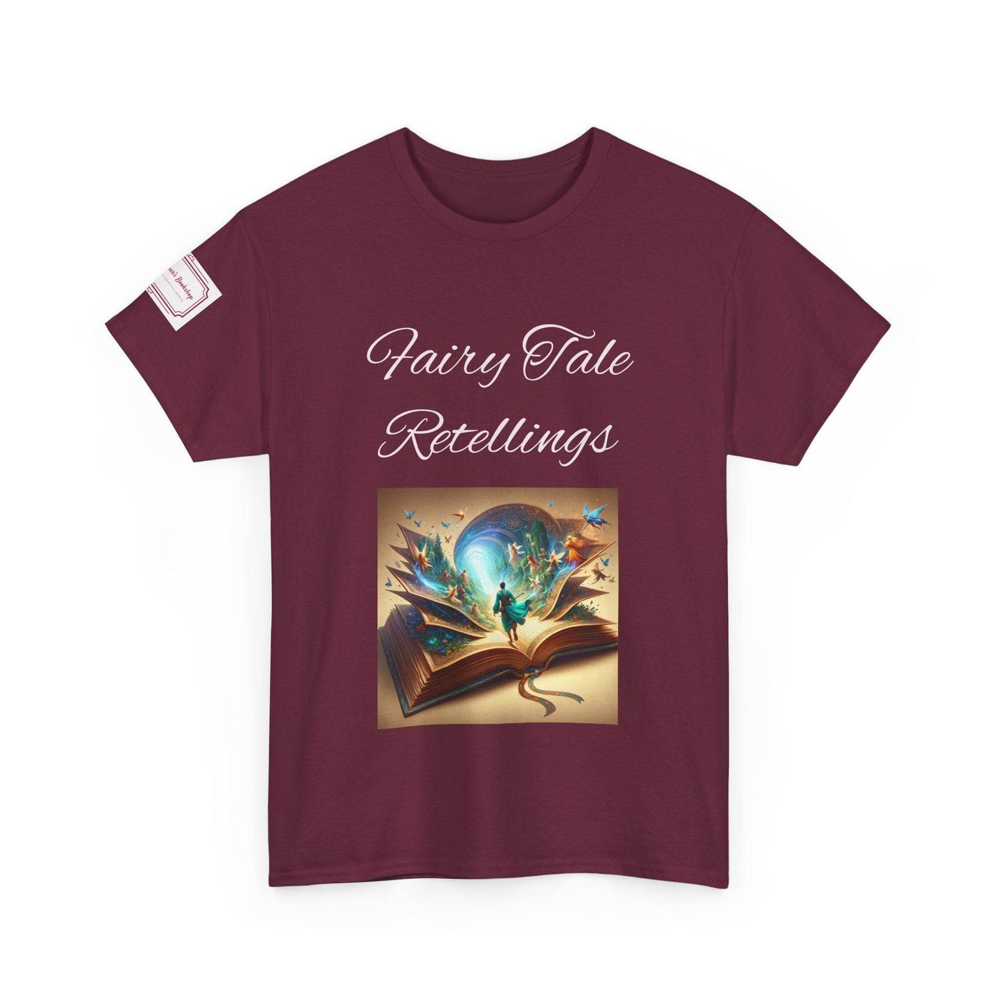 Fiction - Graphic Unisex Heavy Cotton Tee - Fairy Tale Retellings - The Dreamer's Bookshop.