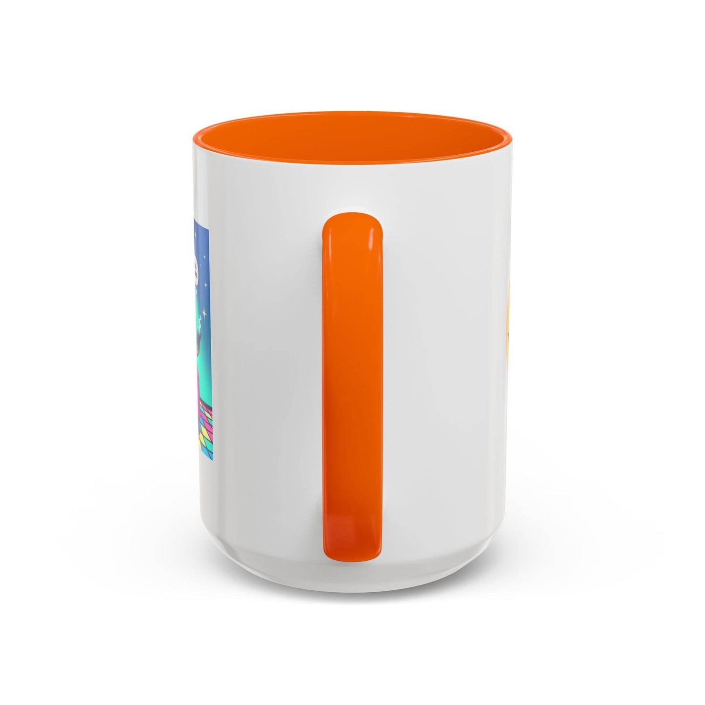 Party Vibe Accent Coffee Mug - Fun Reading Motivation Design - The Dreamer's Bookshop.
