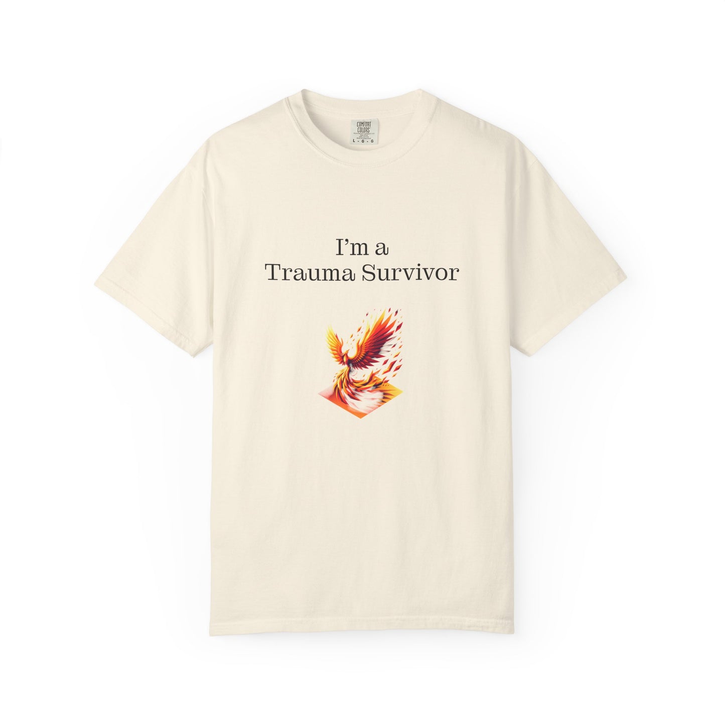 Trauma Survivor Unisex Garment-Dyed T-Shirt - Empowering Supportive Apparel