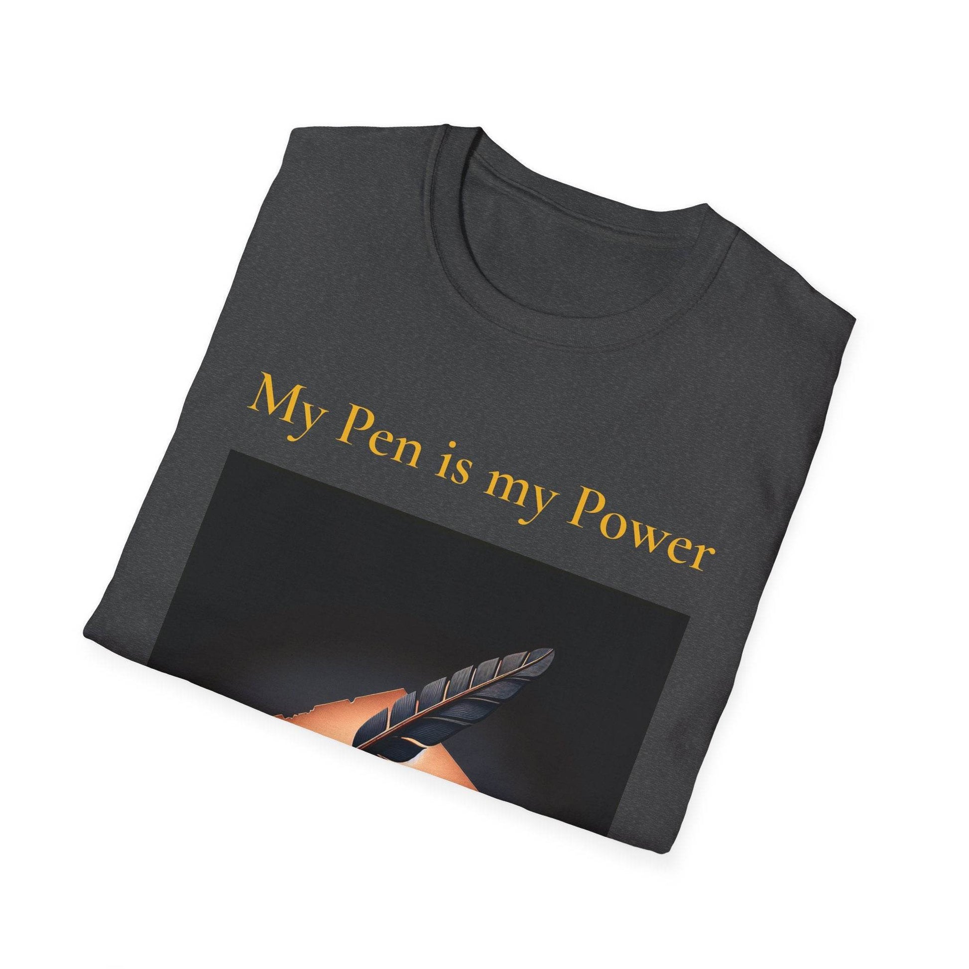 Unisex Softstyle T-Shirt - 'My Pen' - The Dreamer's Bookshop.
